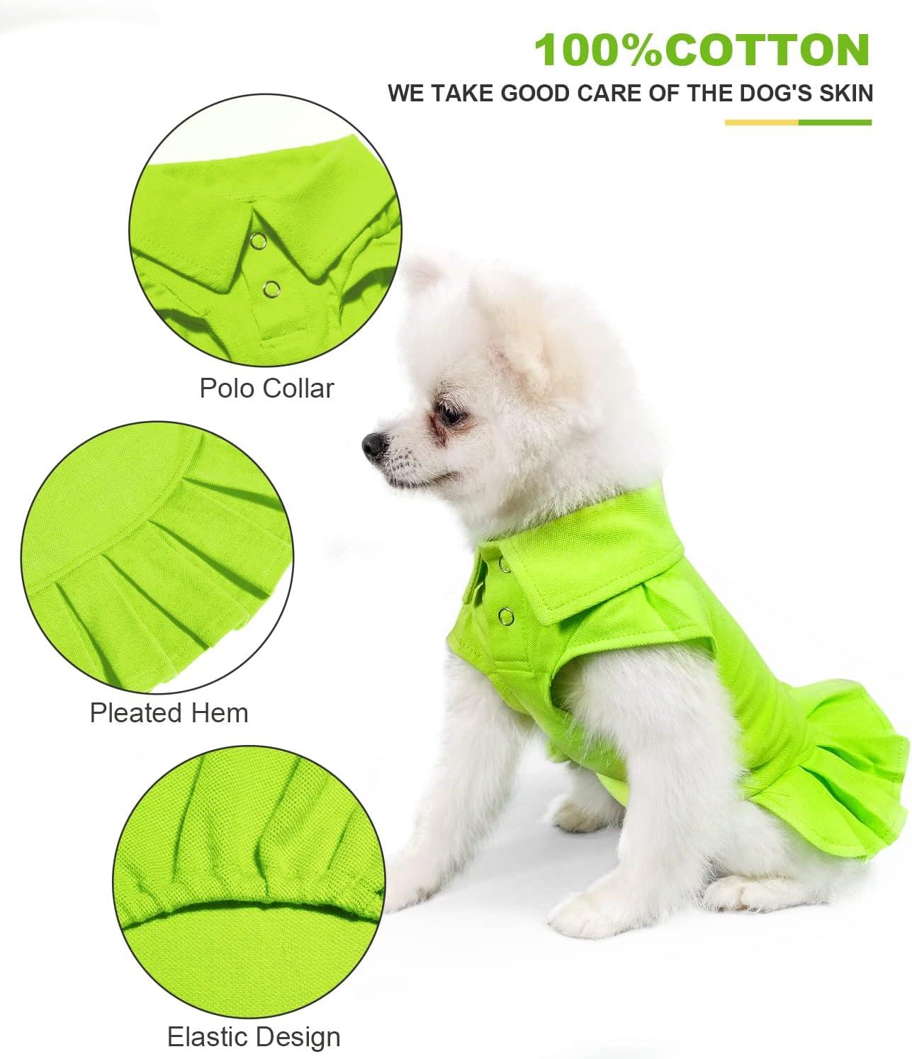 pet summer clothes dog dresses, dog clothes for small dogs girl