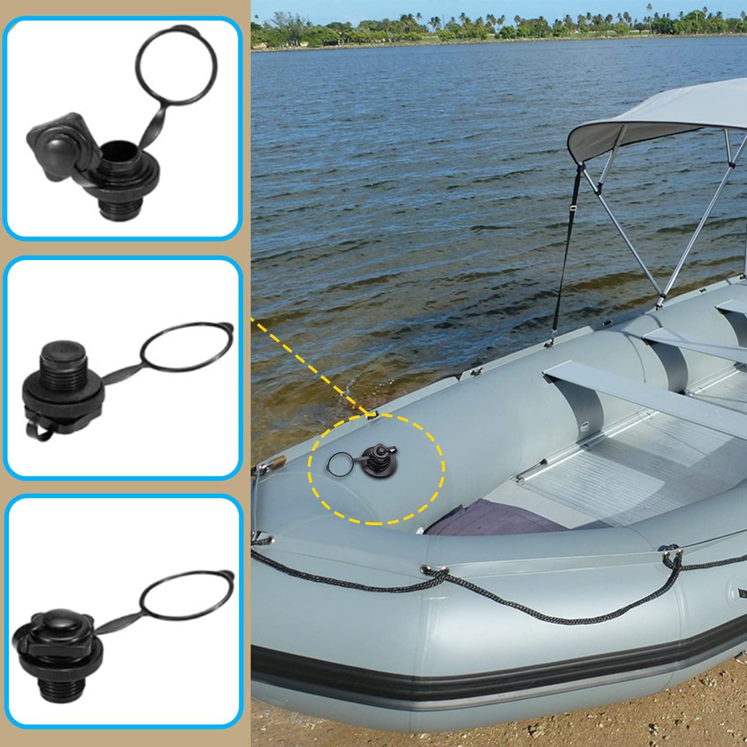 Inflatable Boat Air Valve, 2pcs Air Valve Inflatable Boat Spiral