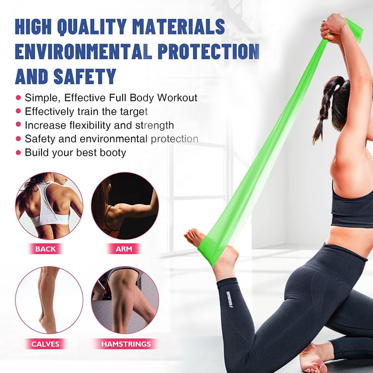 Resistance Bands Skin-Friendly Exercise Band 1.5 m Workout