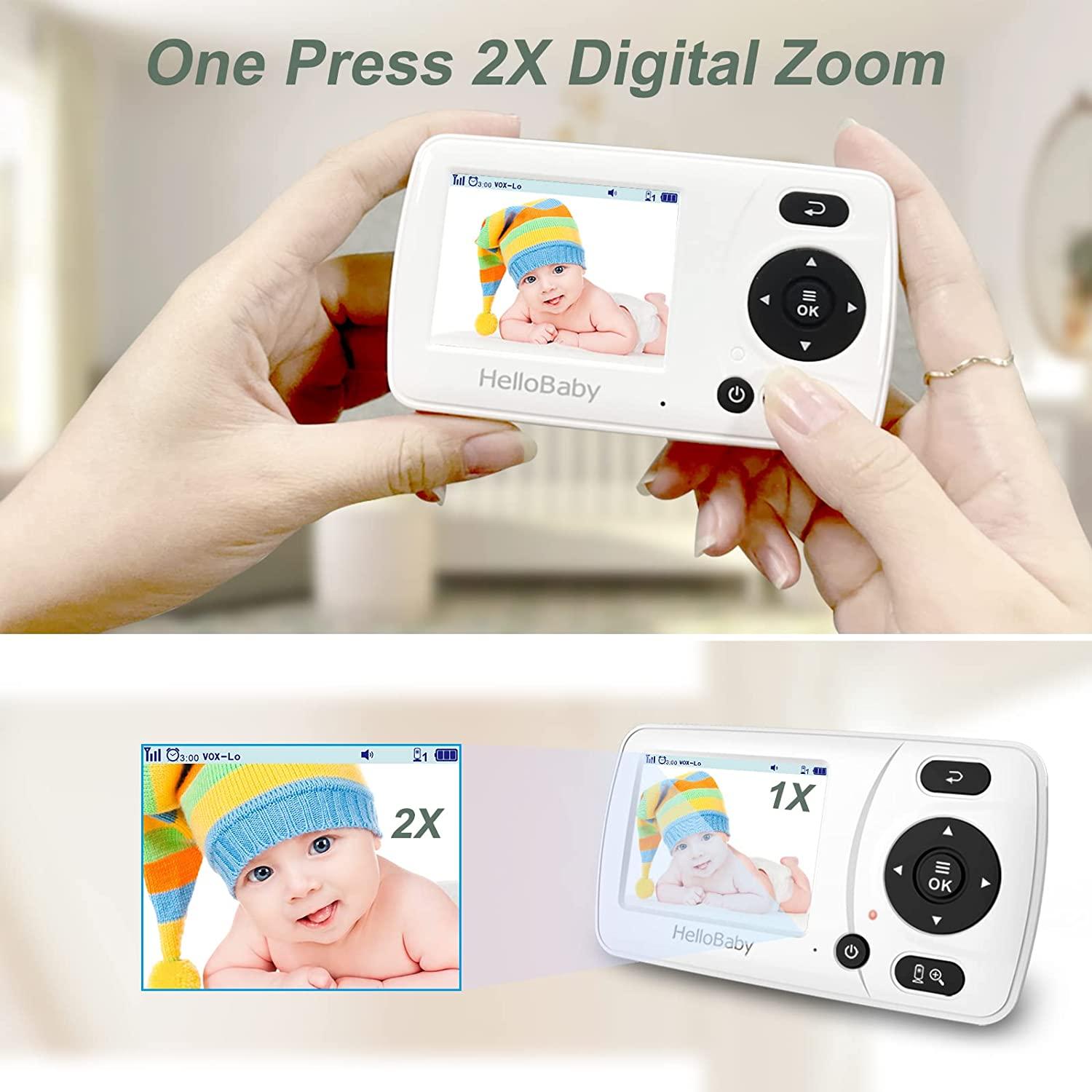 Hello Baby HB24 Video Baby Monitor REVIEW 