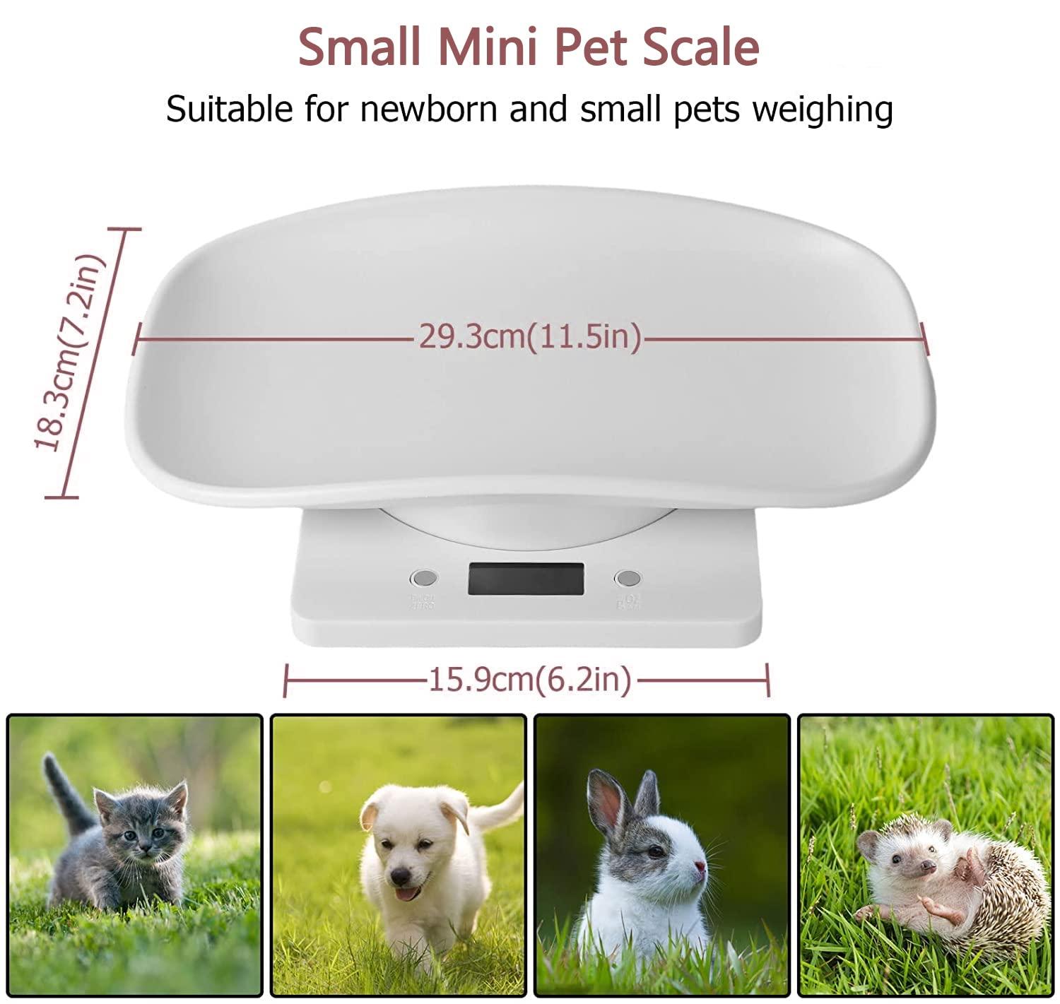 22lbs Digital Weight Scale LCD Electronic Body Pet Puppies Kittens Scales  10Kg