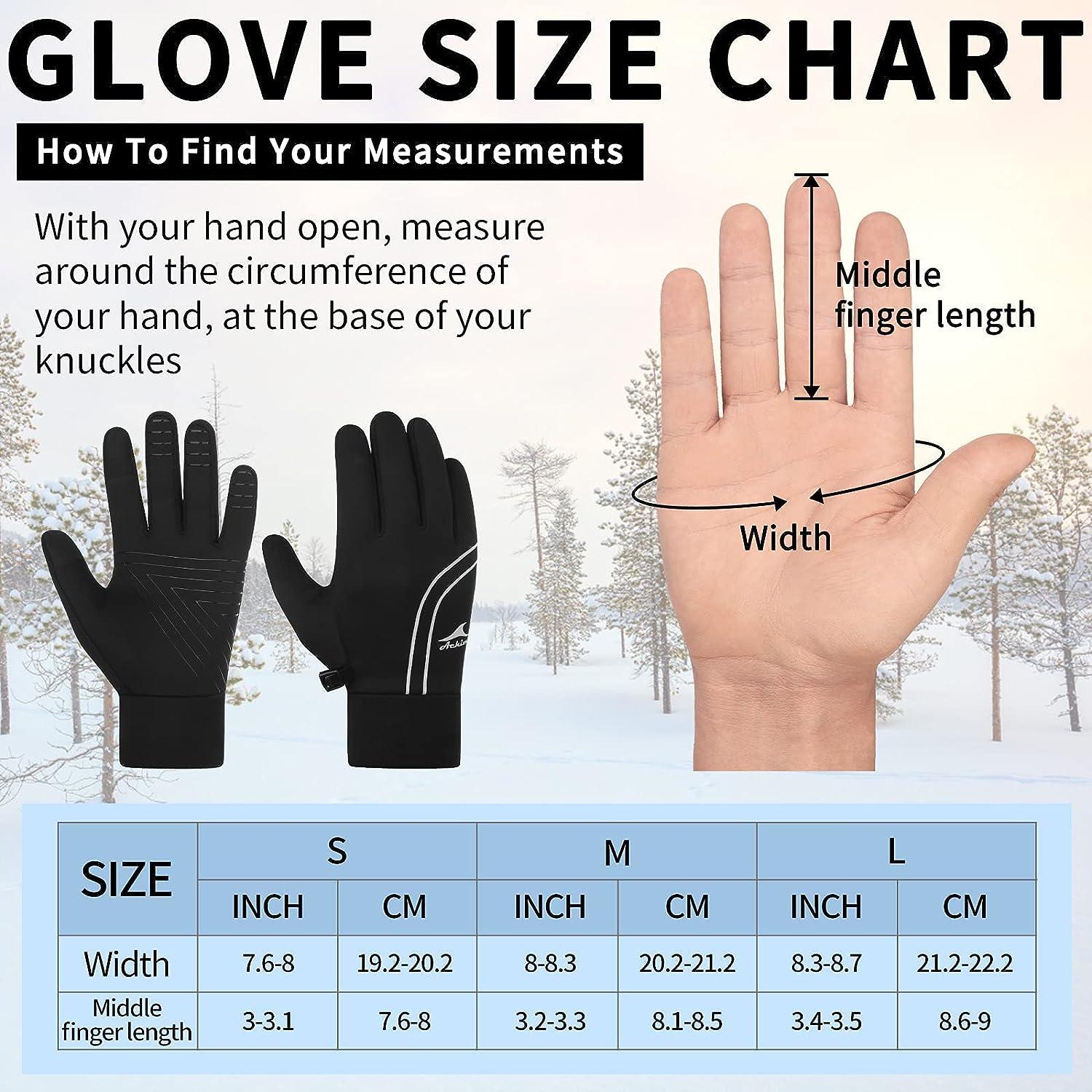 Winter Running Gloves - Achiou