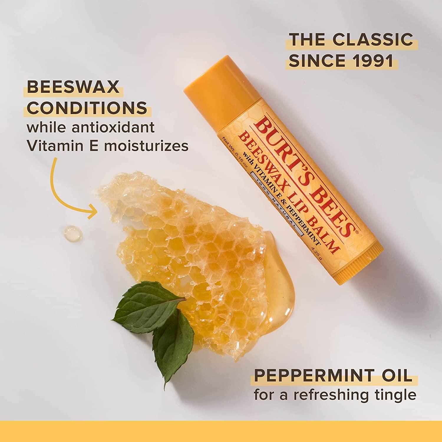 Beeswax Lip Balm 4-Pack