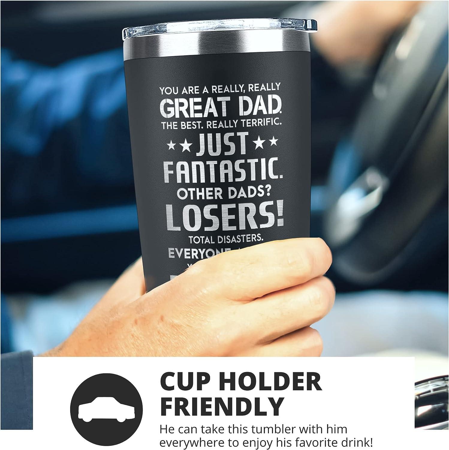 Buy Gifts Bucket Father's Day Gift for Dad from Daughter Son My Dad My Hero  Ceramic Coffee Mug Tea Cup_320ml Back | Gift for Father, Daddy, Papa, Birthday  Gifts Online at Low