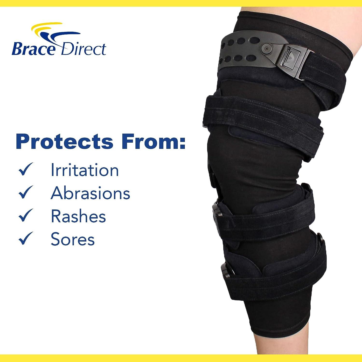 Brace Direct Knee Brace Undersleeve Closed Patella Protects Skin