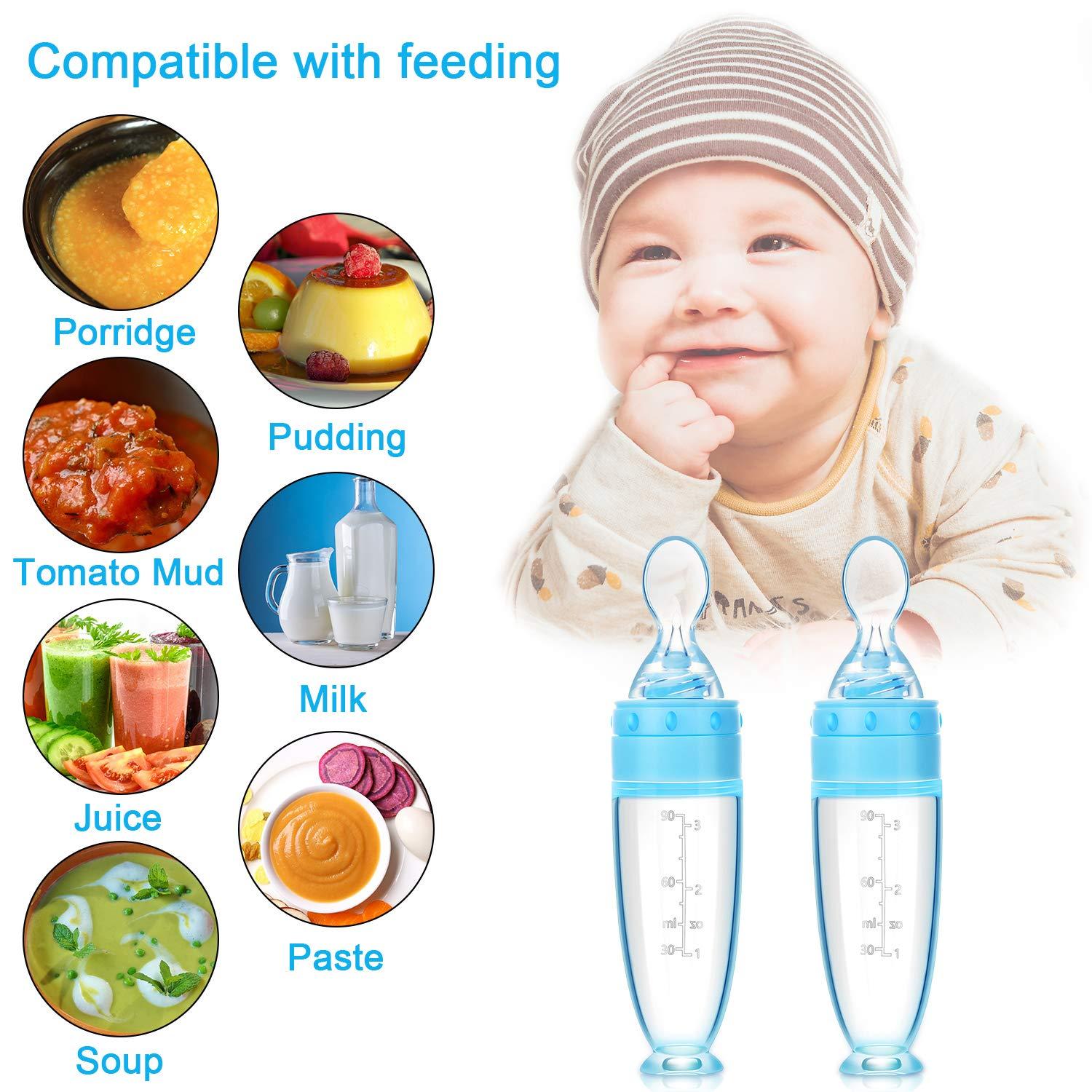 Silicone Spoons Feeding Child, Silicone Baby Feeding Spoon