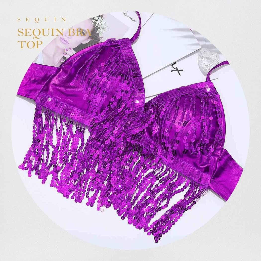 Strappy Bra Celsius Purple – Wear It To Heart