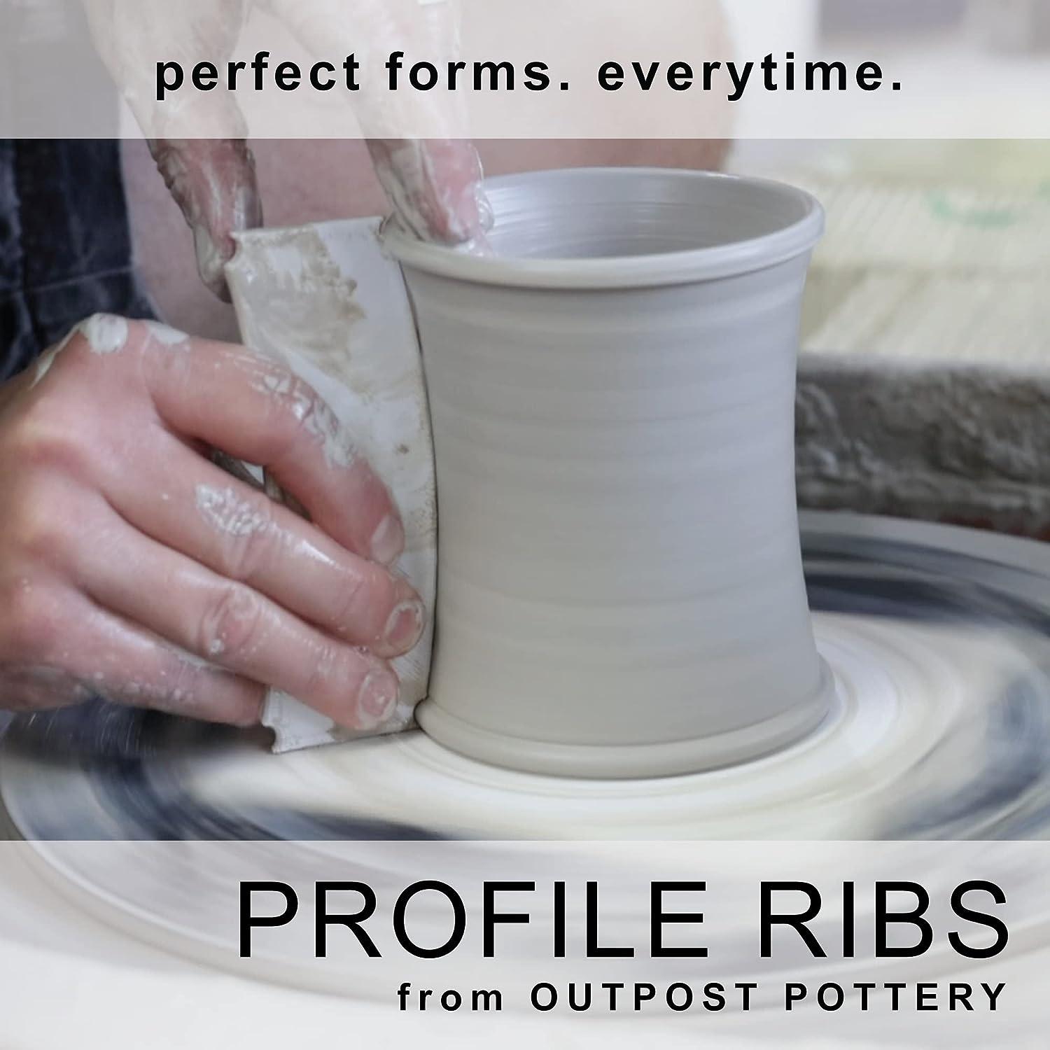12 Pcs Pottery Mug Handle Molds for Clay, Mug Handle Forms Clay Cup Handle  Molds Ceramic Molds for Pottery, Various Shapes and Sizes Mud Handle Making