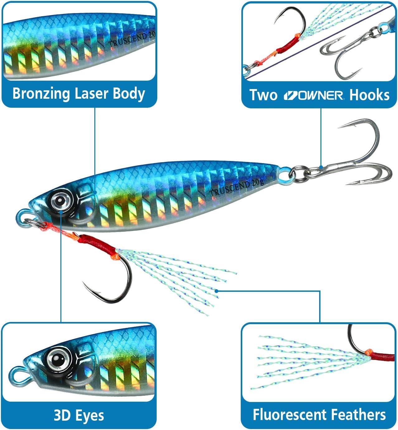TRUSCEND Fishing Lures for Freshwater and Saltwater, Kuwait