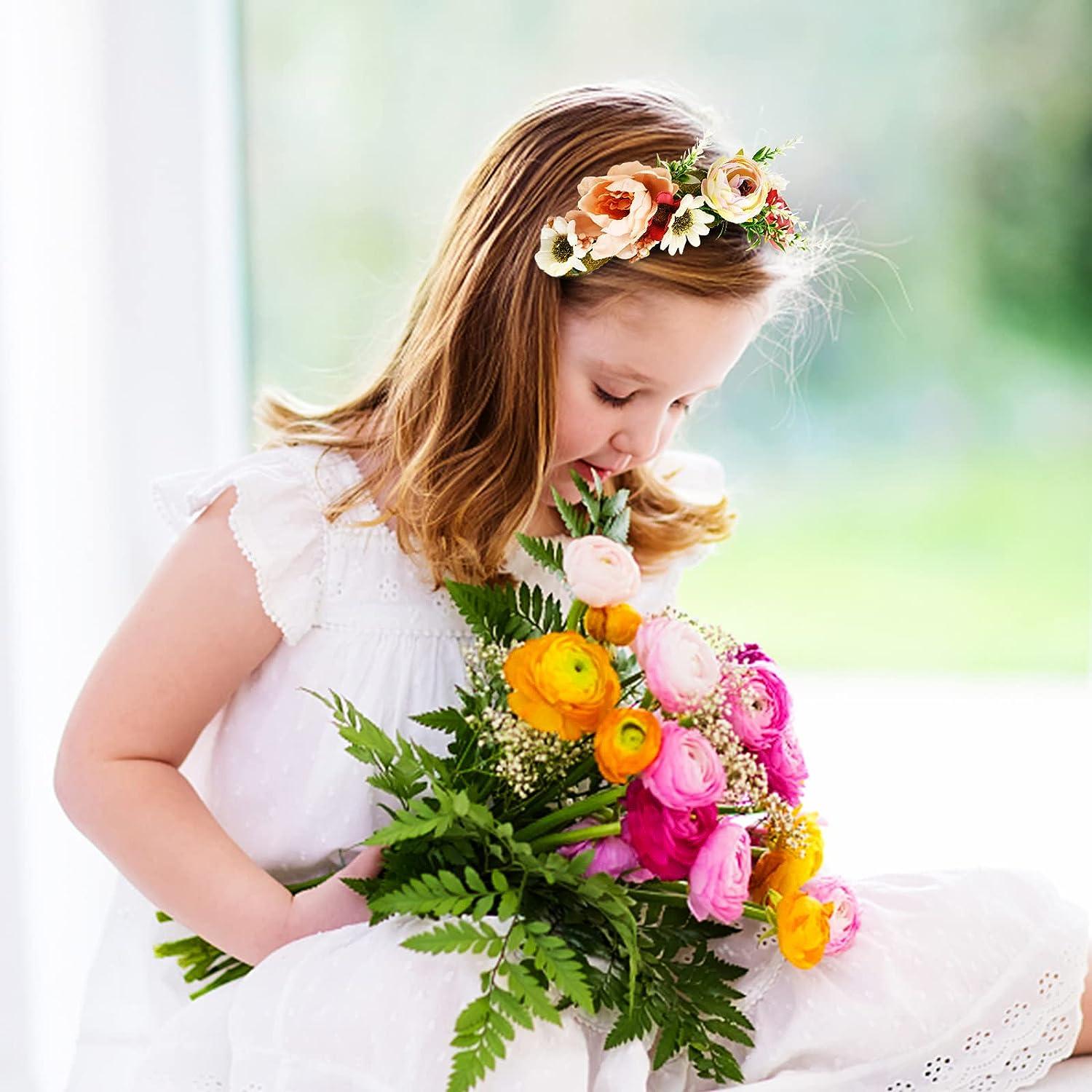 Flower Girl Head Wreath