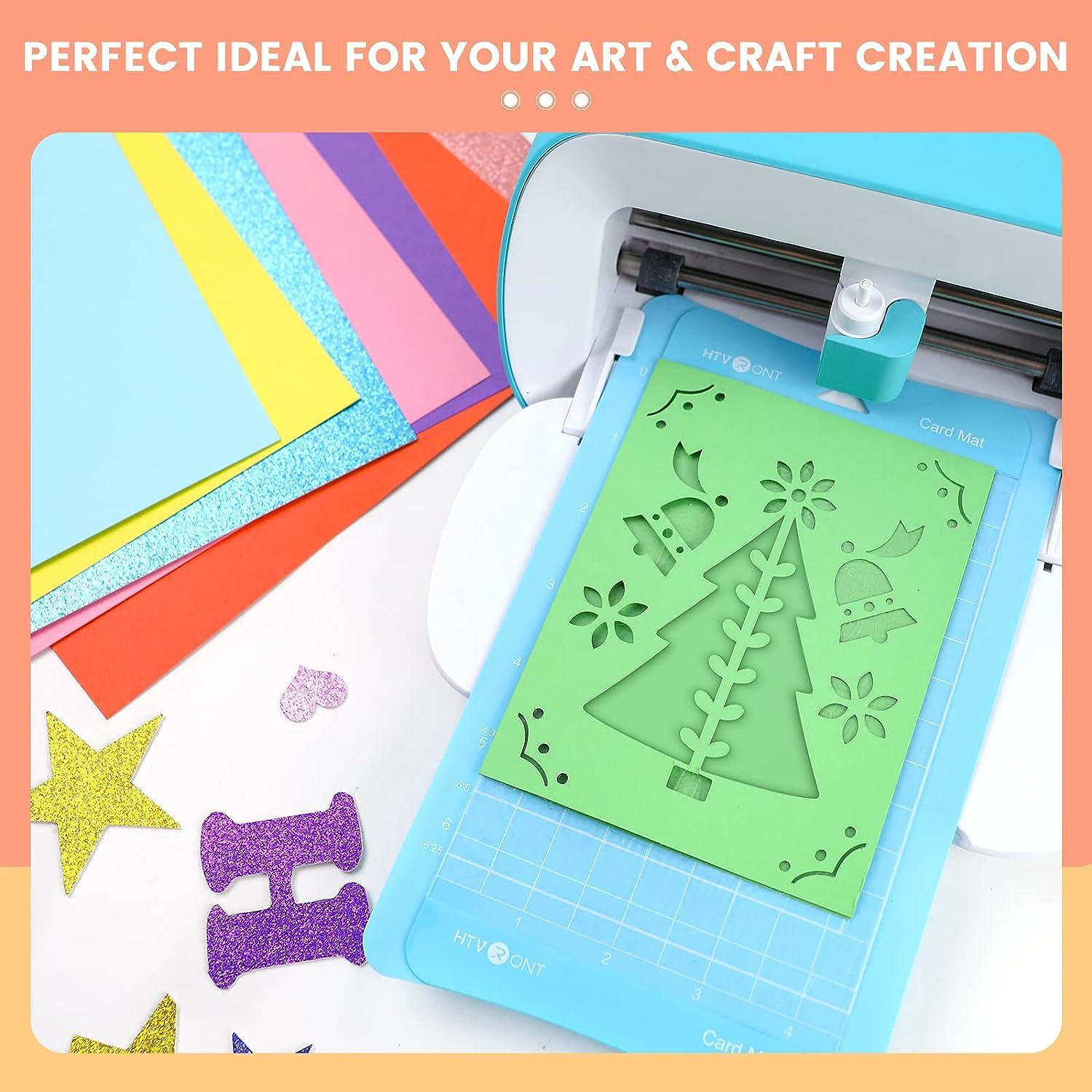 How to Cut Glitter Cardstock with a Cricut - Have a Crafty Day