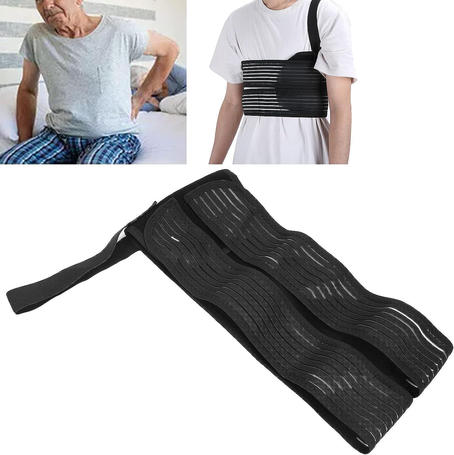 Adjustable Rib Straps, Chest Straps to Fix Fractures, Breathable Rib Brace  for Men and Women, Lower Back and Lower Abdomen Rib Support Straps (M)