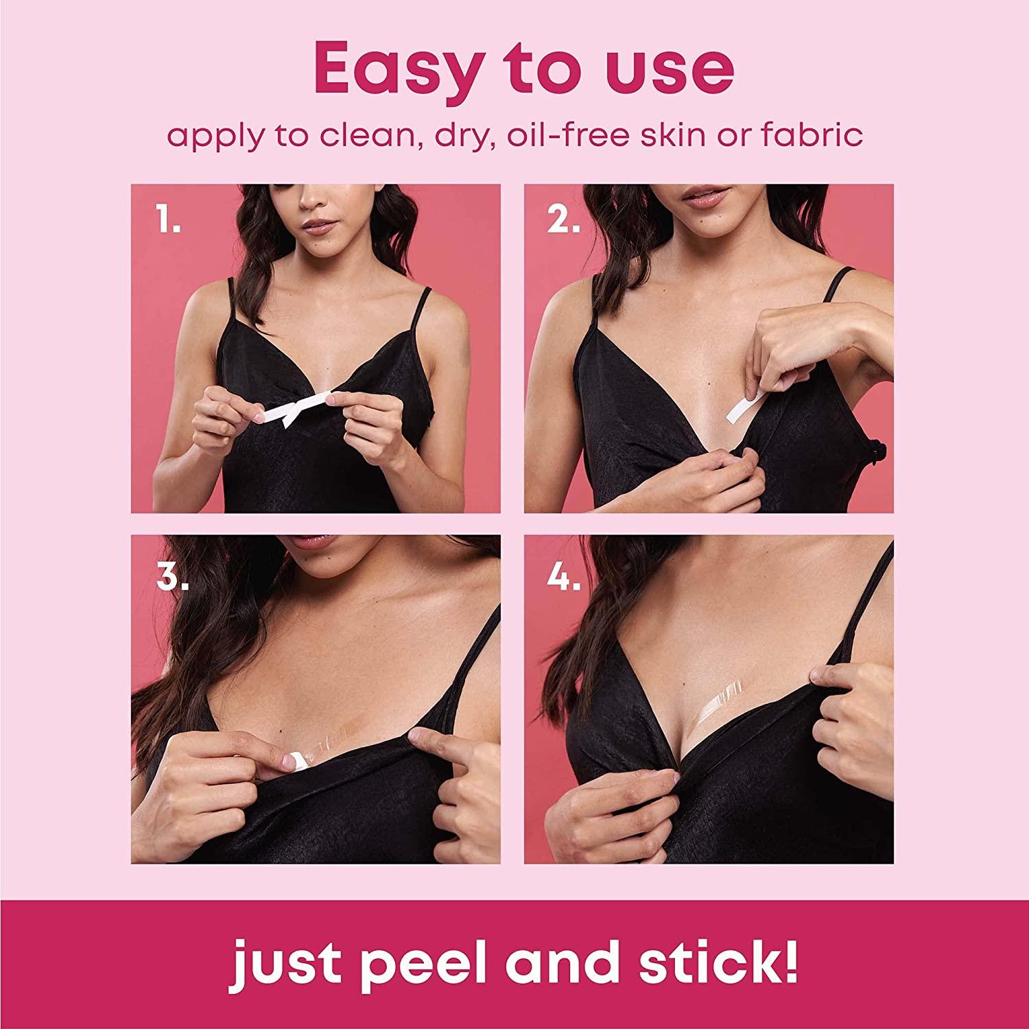 BELIEVE Body Tape for Women Boob Tape Fashion Double Sided Tape for Clothes  Bra Fabric