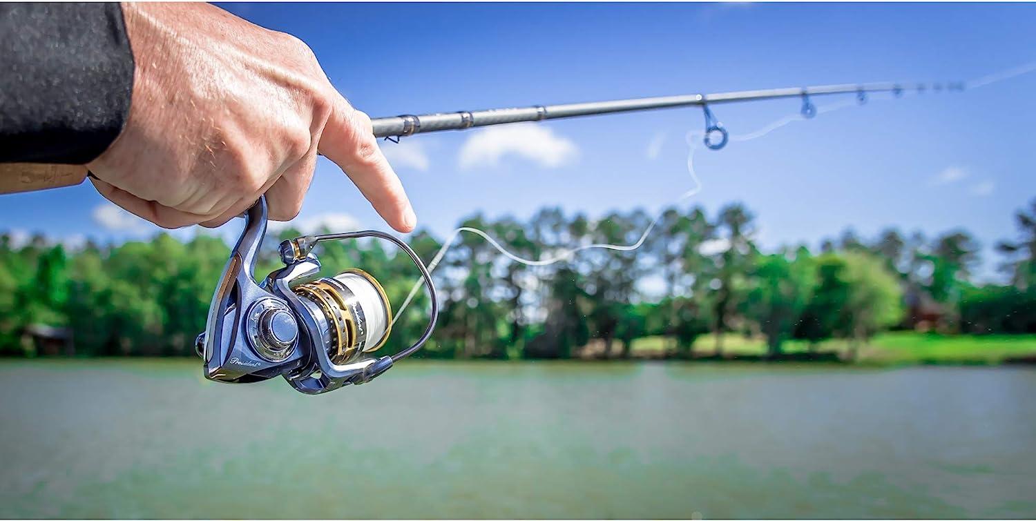 Pflueger President Size 35 Spinning Fishing Reel & Rod Combo
