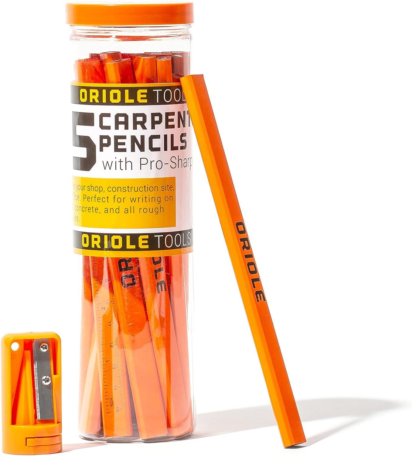 Custom Logo Printed Carpenter Pencil