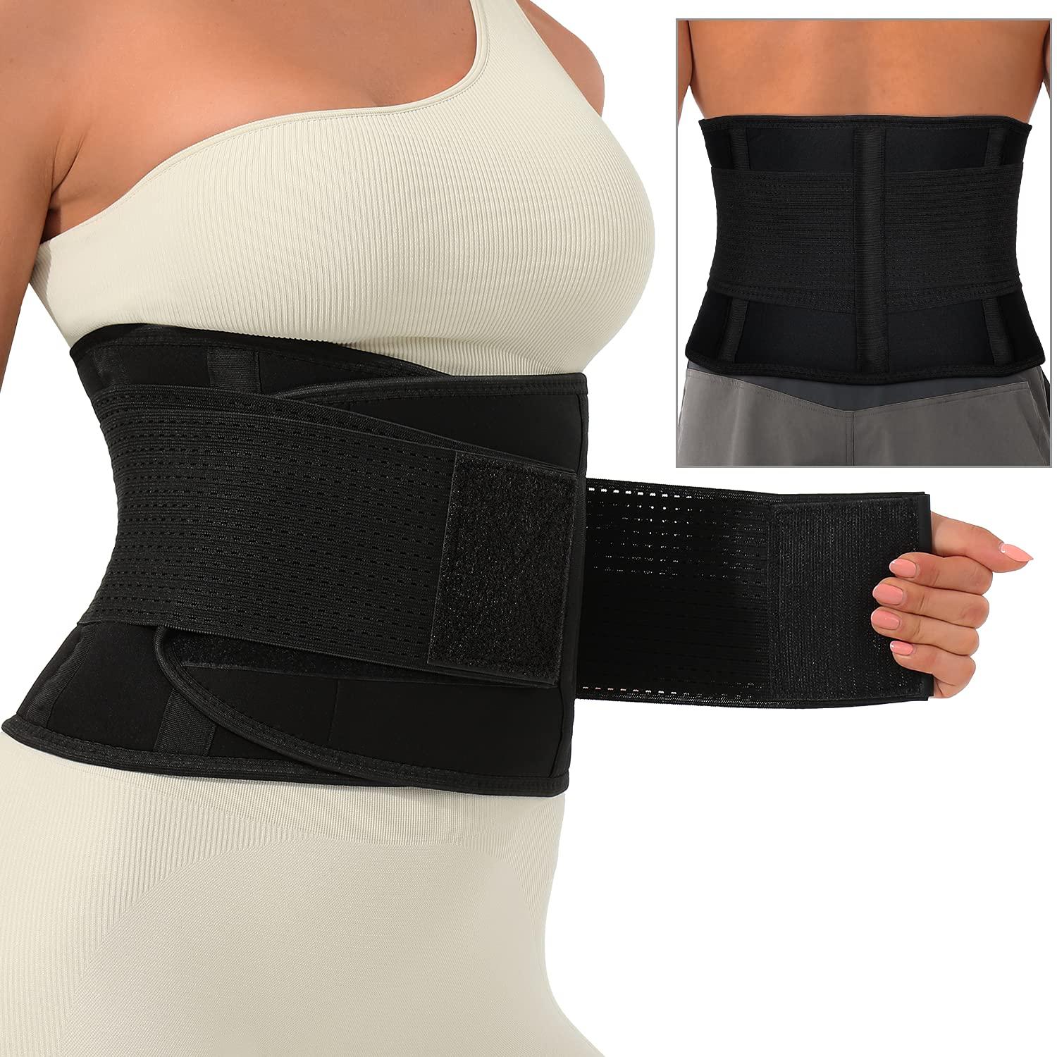 Back Brace Lumbar Support Belt: RAKZU Lower Back Pain for Women Men  Breathable Back Support Belt Dual Adjustable Straps Pain Relief for Herniated  Disc Sciatica Heavy lifting Size Medium