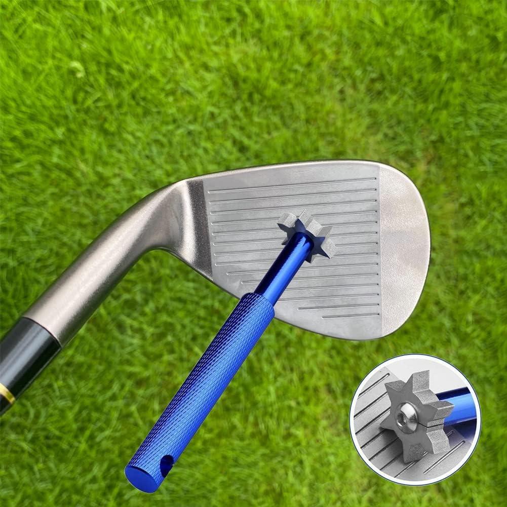 2Pcs Golf Groove Sharpener Cleaner, Re-Grooving Golf Club Groove
