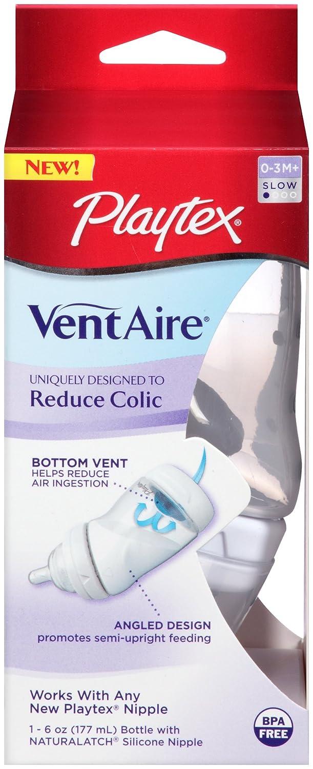 Playtex VentAire Wide Bottle - Girl - 6 oz : : Baby