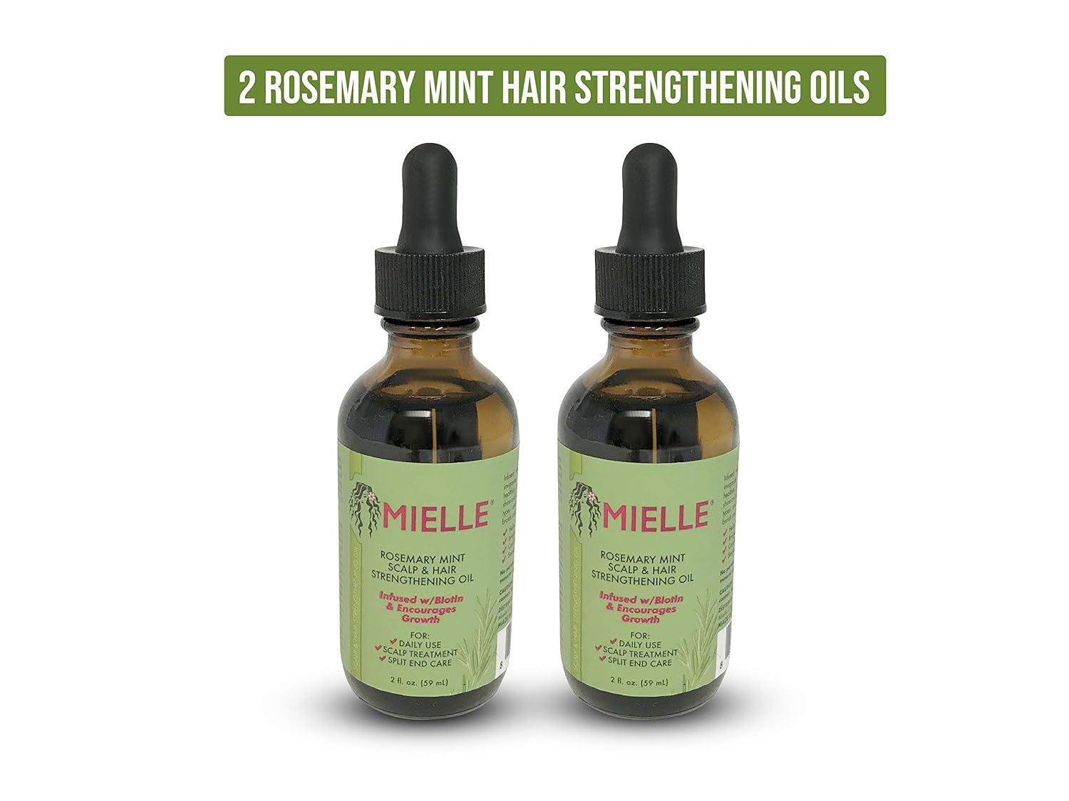 Mielle Rosemary Mint Scalp & Hair Strengthening Oil 2 oz.