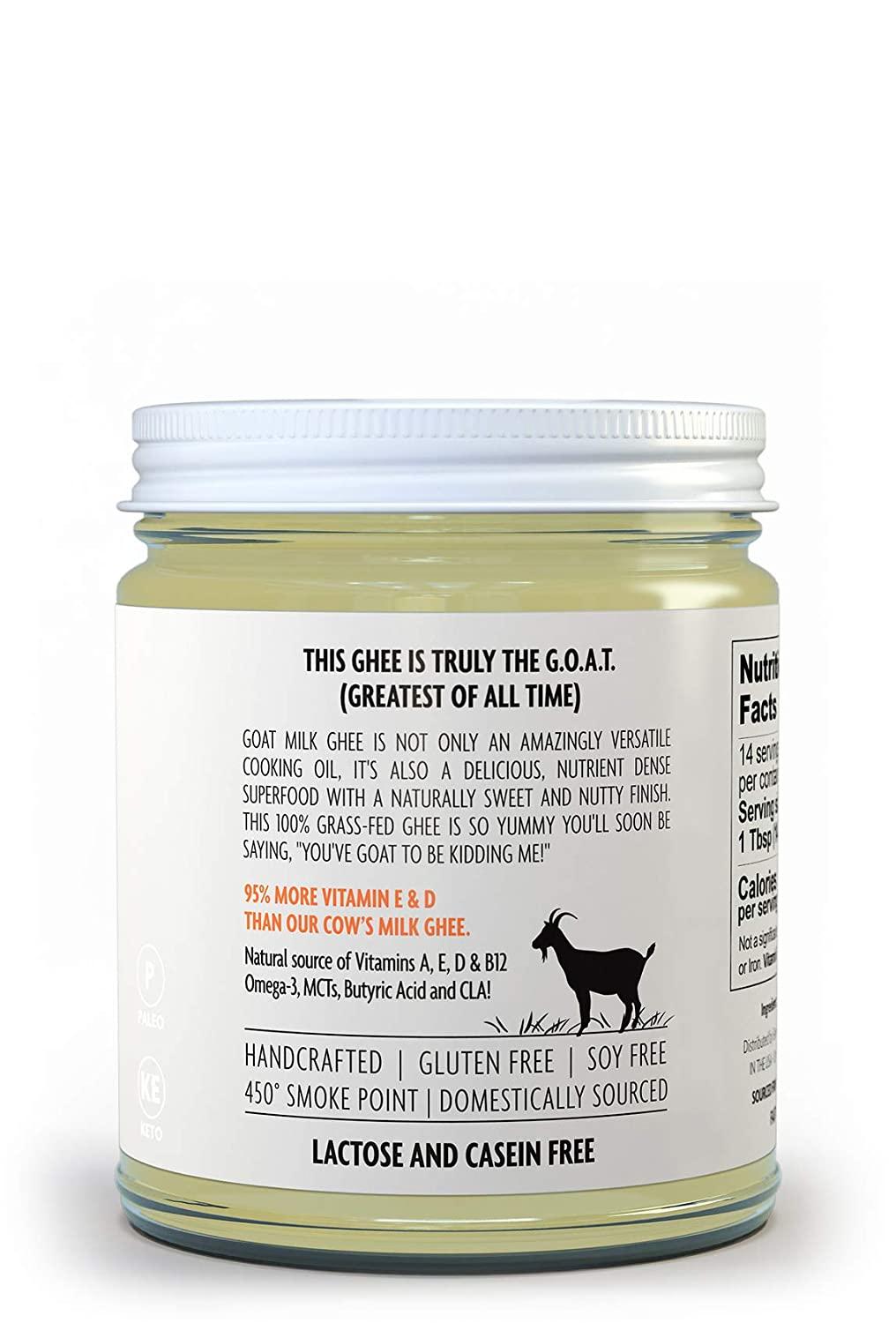 Organic Goat Milk Ghee (7.5 oz.)