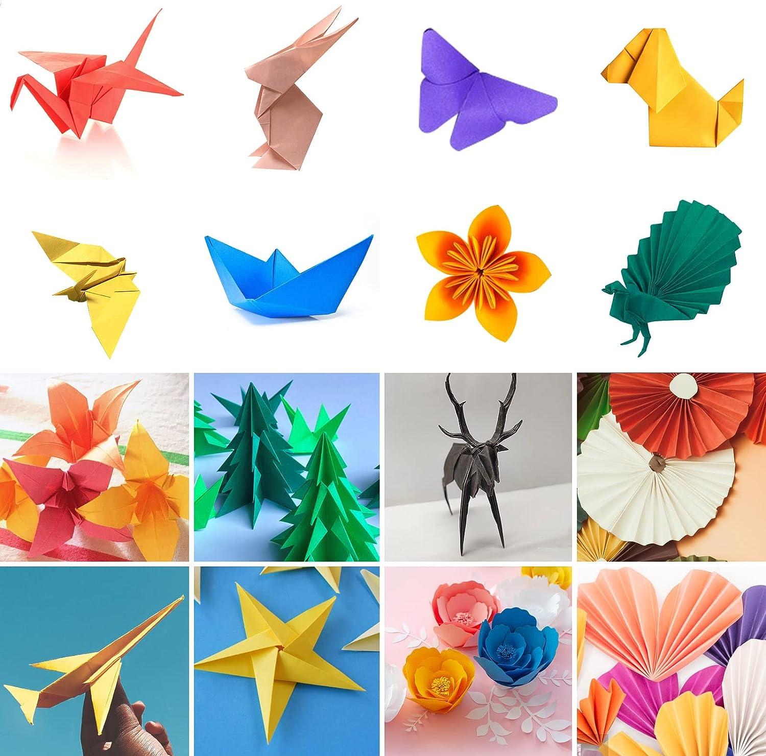 Tookyland Origami & Kirigami Paper Art Kit - Flowers 17x17x8cm