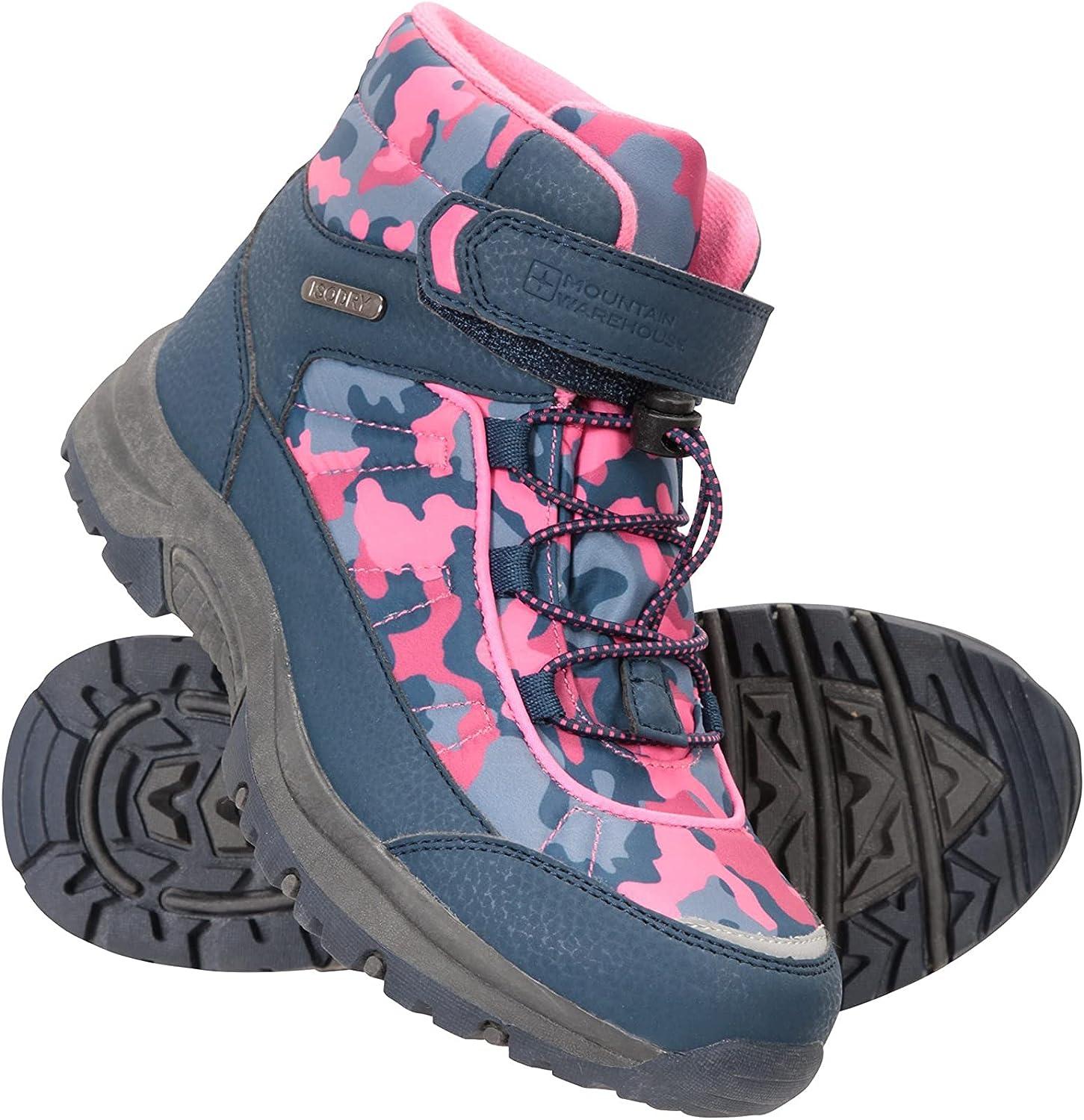 Mountain Warehouse Camo Waterproof Kids Boots - Casual Walking