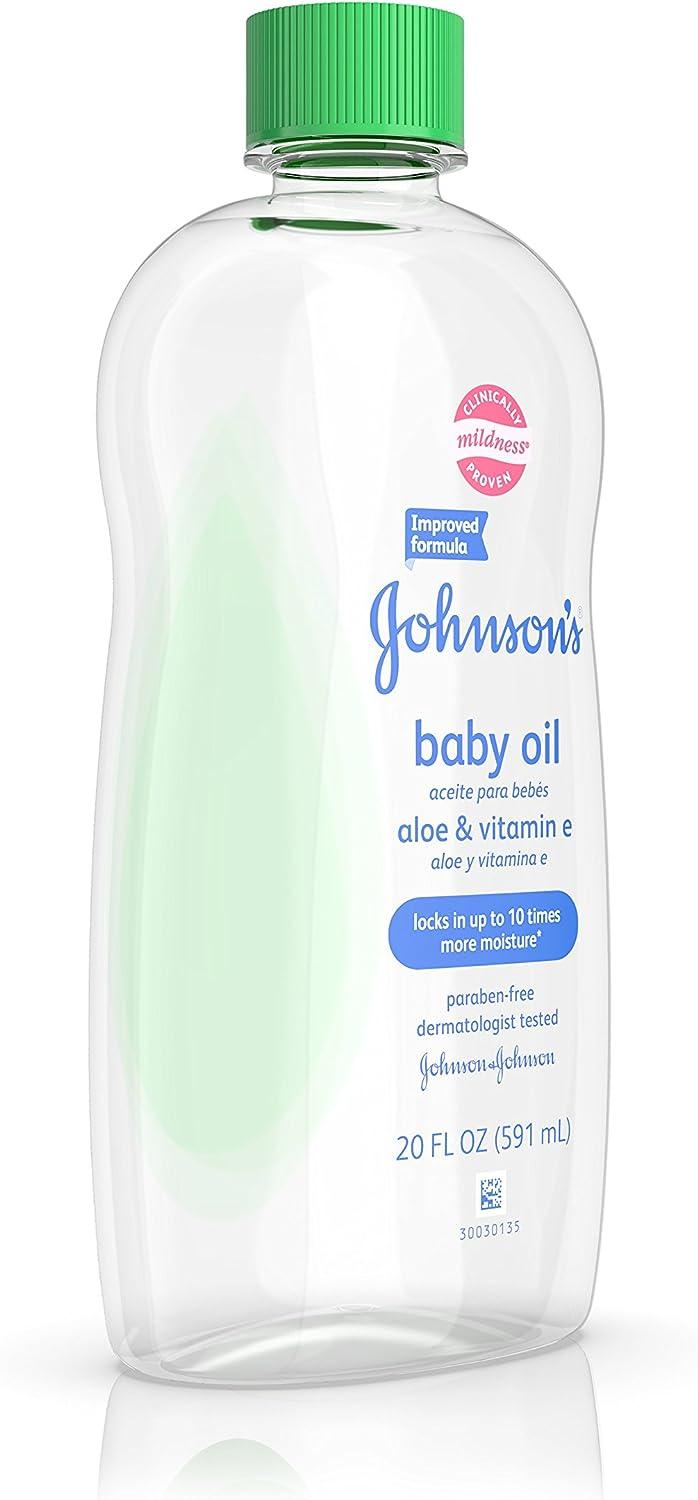 Johnson's Baby, Mineral, Baby Oil Moisturizer, 591 mL 