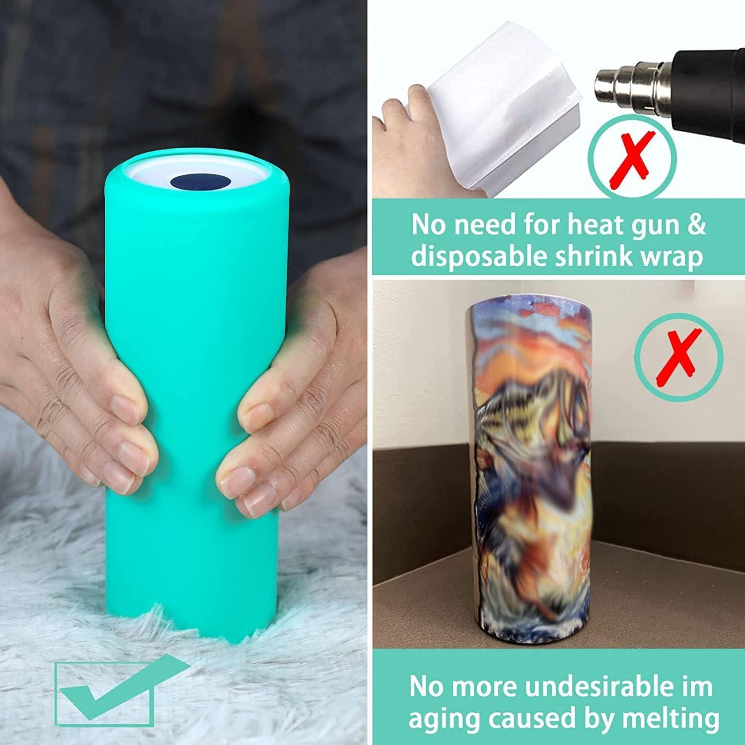 SUBLIMATION TUMBLERS, SILICONE WRAP AND BANDS