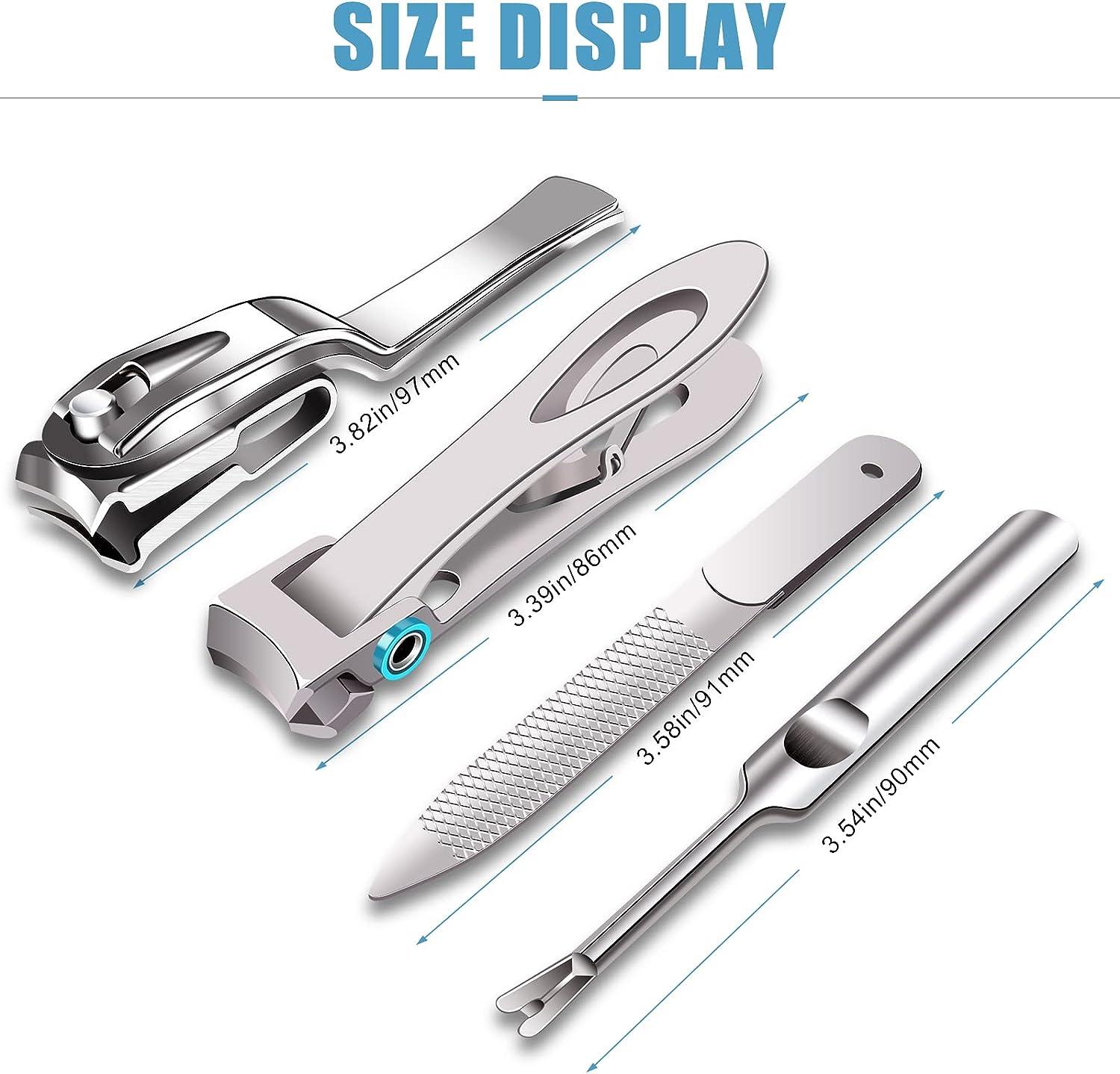 Large Opening Nail Clippers Gray Nail Trimmer Thick Nails For The Elderly  Individual Household Nail Clippers Durable - AliExpress