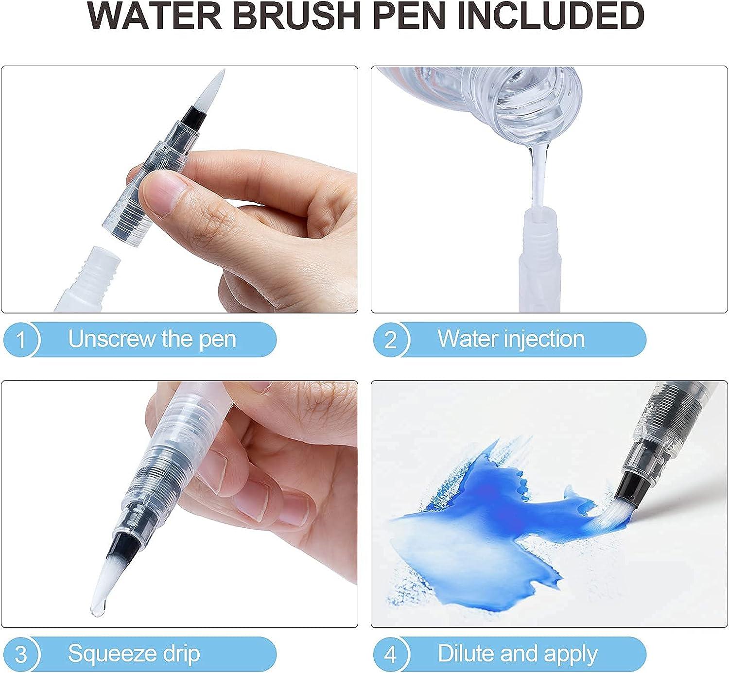 How to: use brush pens 