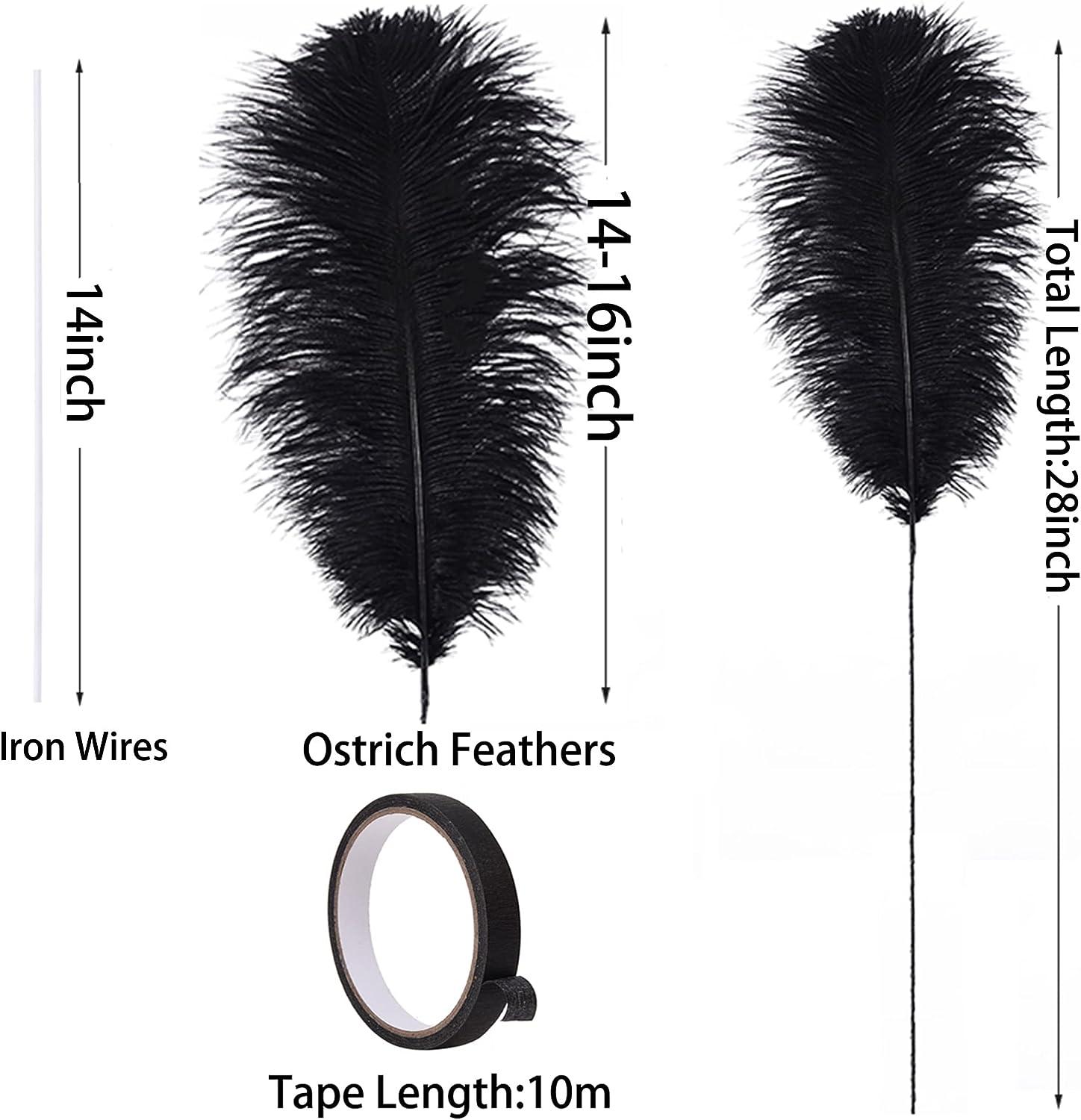 Natural Peacock Feathers - 10pcs - Trimming Shop