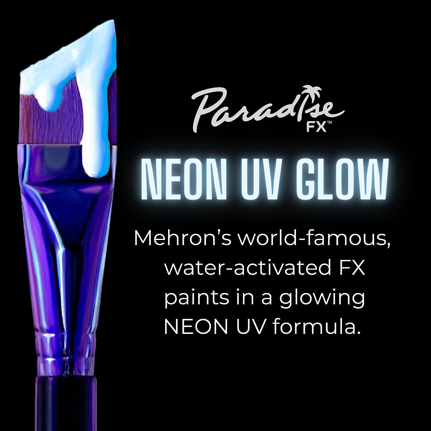 Mehron Paradise AQ Neons 1.4oz Super Nova (Neon Orange)