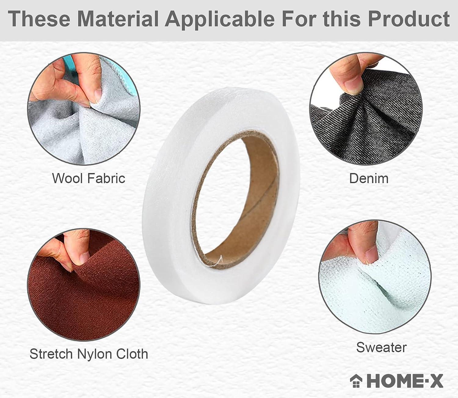 Adhesive Two Sided Fabric Tape no Sew Hem Tape for Hemming Pants
