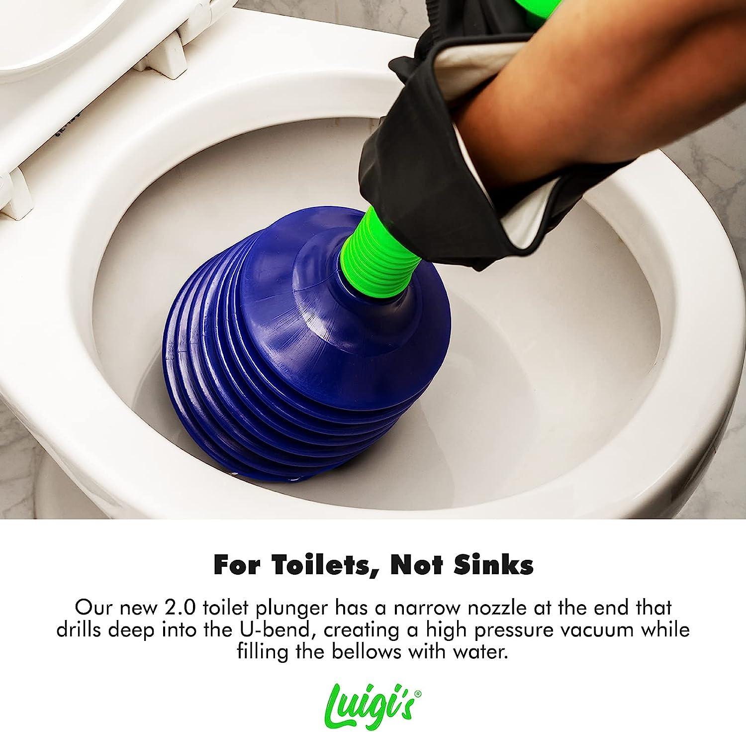  Luigi's Sink and Drain Plunger for Bathrooms, Kitchens