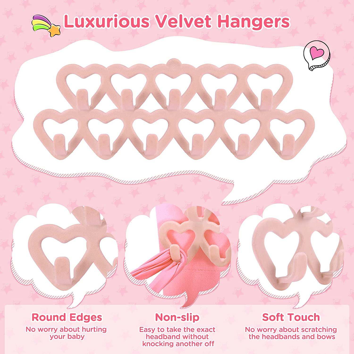 Boho Pink + Crystal Cutie Baby Hanger – Hangin' Around VB