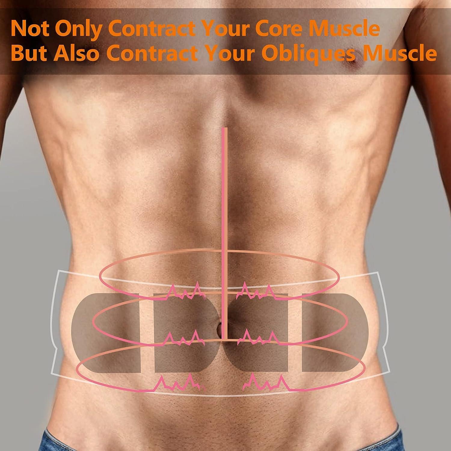 Massage Belt Muscle Toner EMS Abdominal Toning Belt Body Belly