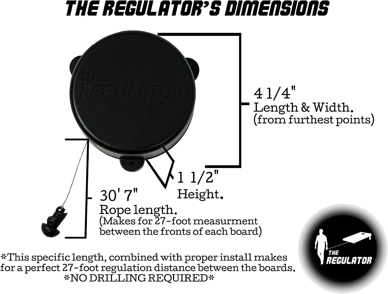 Cornhole Regulator, Cornhole Game Measuring Device