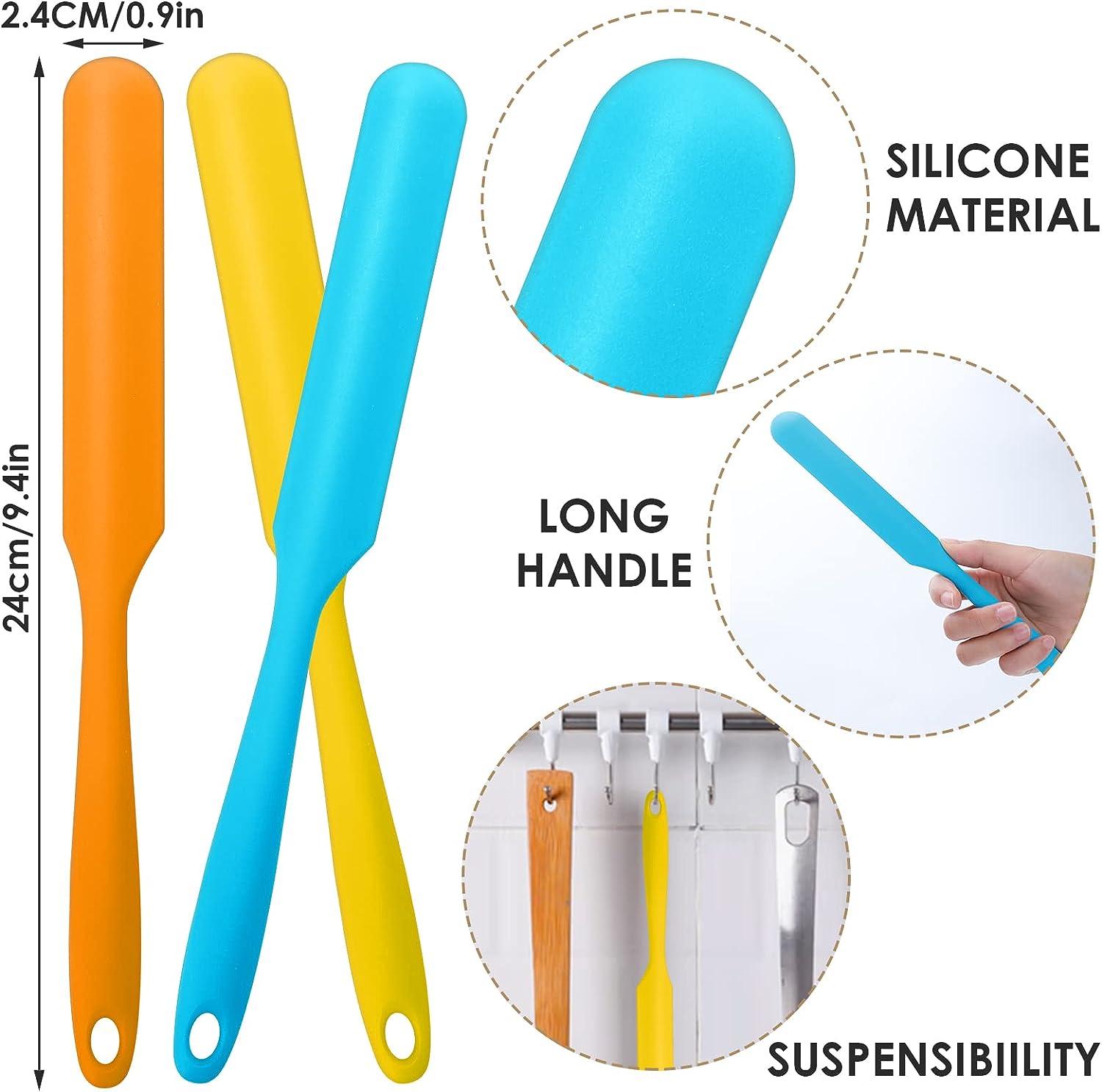  Non-stick Wax Spatulas Silicone Waxing Applicator Reusable  Large Hard Wax Body Hair Removal Sticks for Home and Salon Use : Beauty &  Personal Care