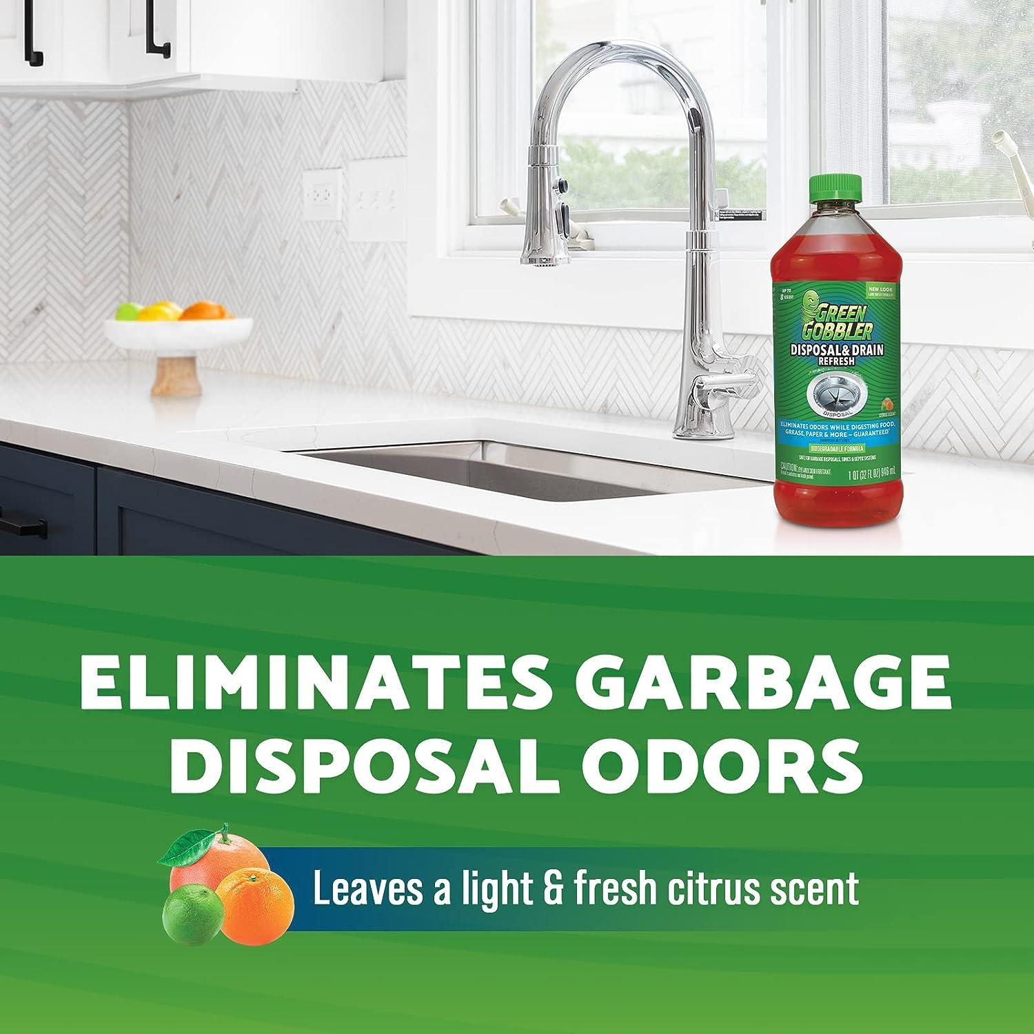 Green Gobbler Drain Clog Dissolver, Drain Opener-Cleaner ,Toilet