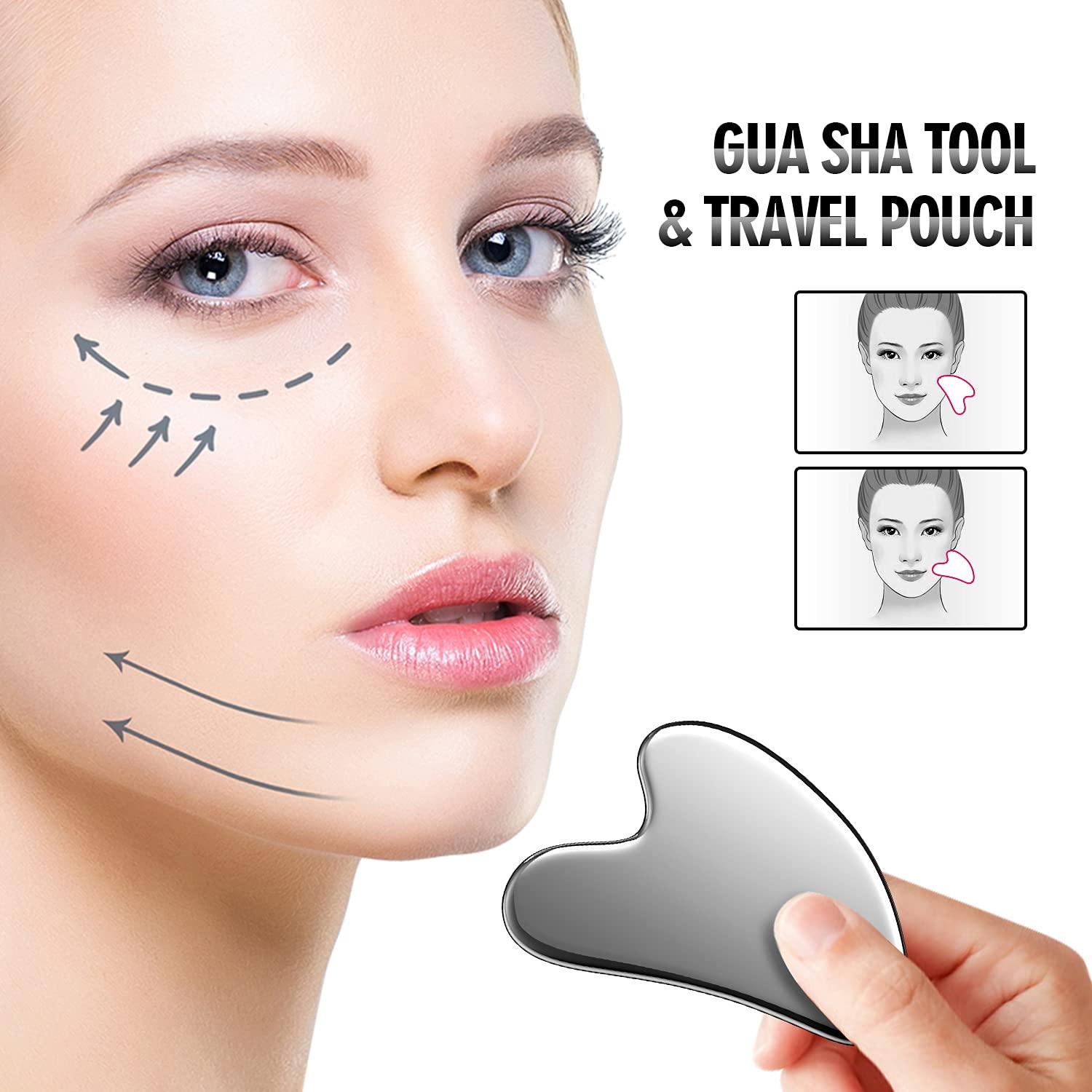 Face Massager Roller: Facial Massage Tool for Face Lift - Reduce Wrinkles  in Neck and Eyes - Body Muscle Relaxing