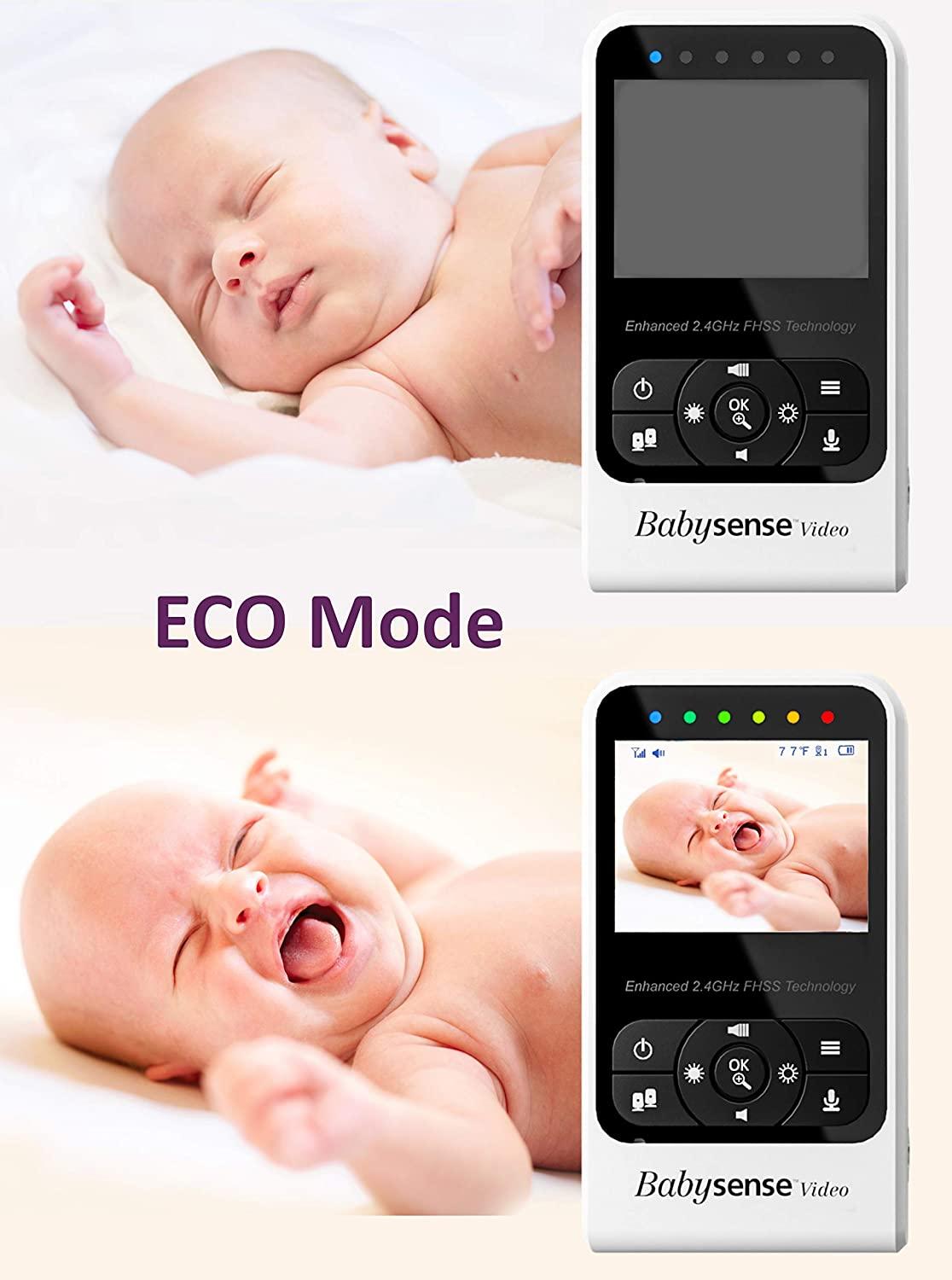 Babysense Video Baby Monitor with LCD Display - Infrared Night Vision