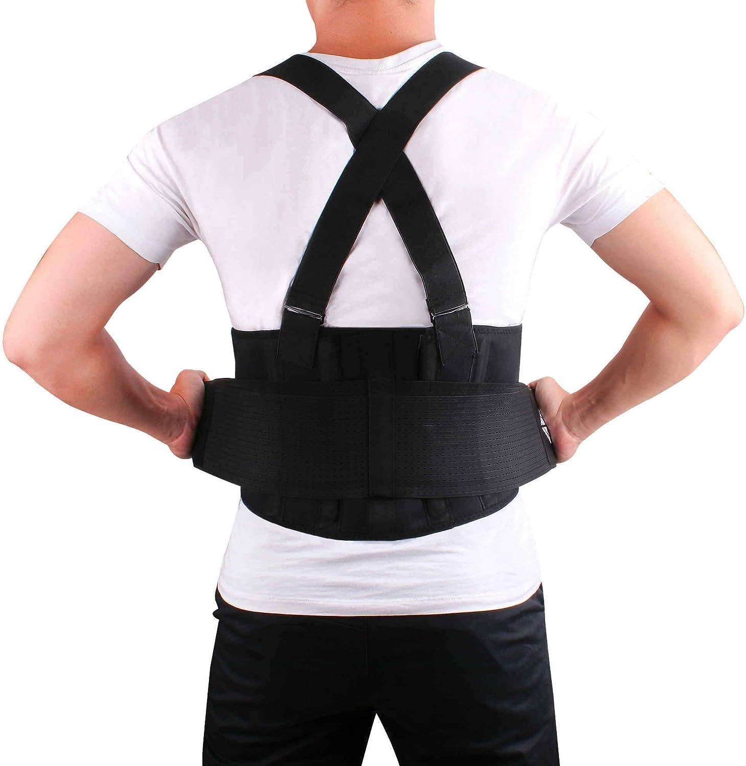 Faja Hombre Medica Lumbar Espalda Men's Tank Top Low Back Disc Posture Brace