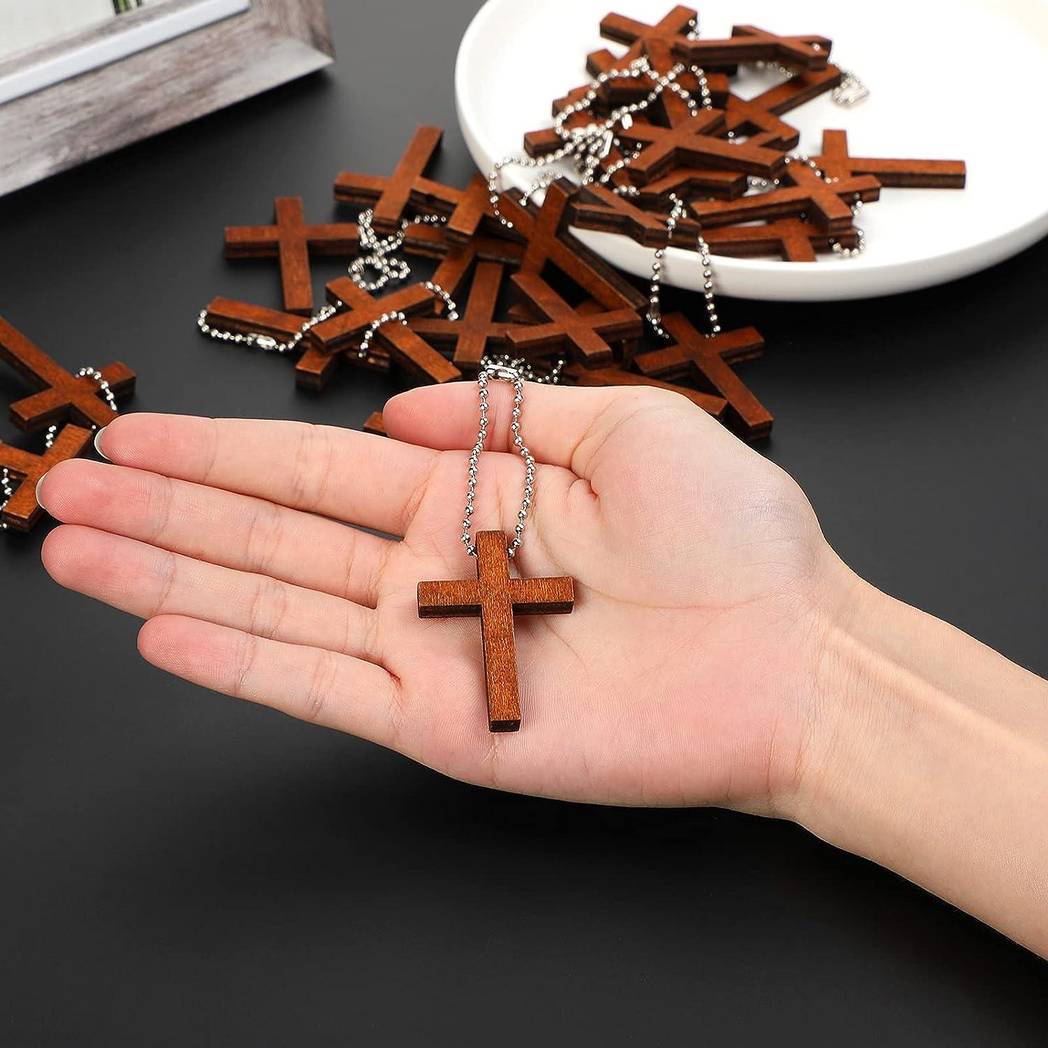 Wooden Cross Necklace/wooden Cross Pendant for Men or Women