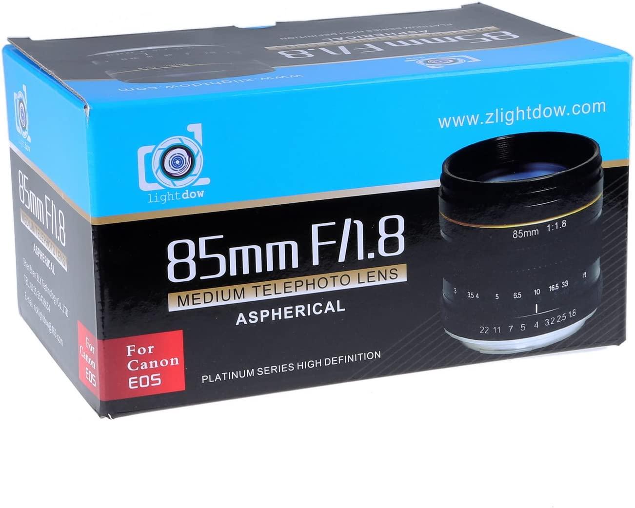 Lightdow 85mm F1.8 Medium Telephoto Manual Focus Full Frame