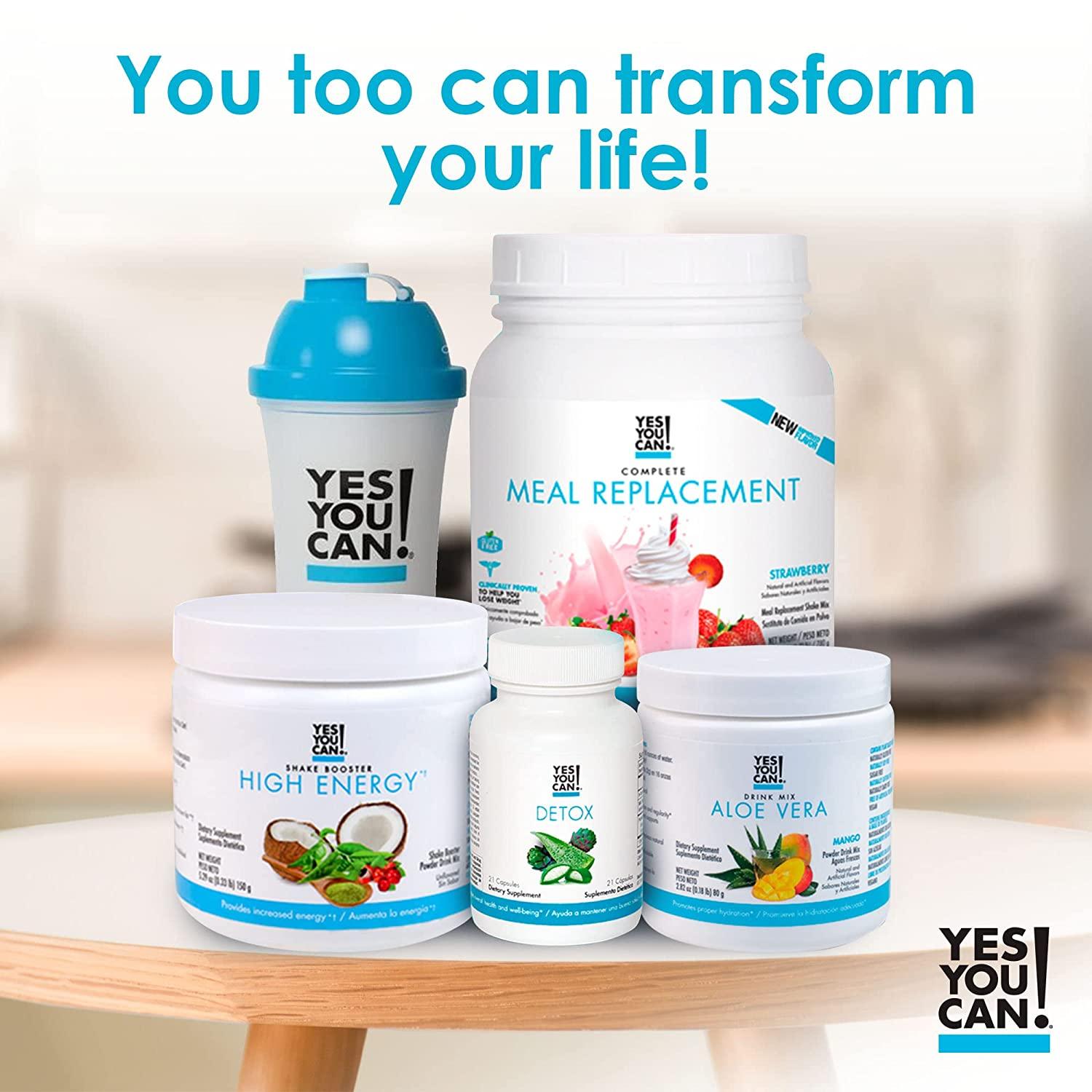 Yes You Can! Detox Plus Kit (Meal Replacement Vanilla, Aloe Vera