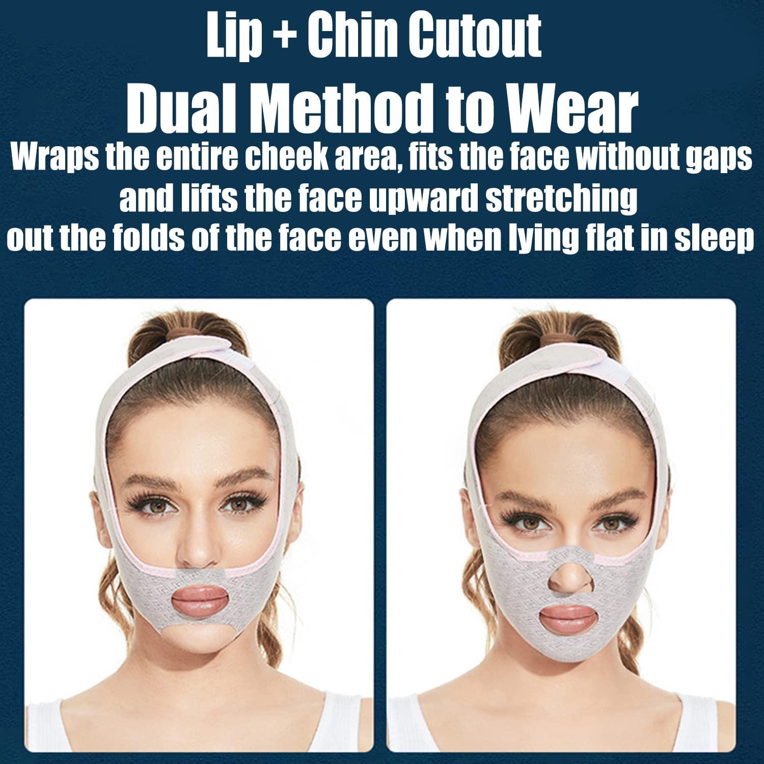 Beauty face Sculpting Sleep mask - Reusable V Line Lifting Mask, Double  Chin Reducer, V Shaped Slimming Face Mask for Face and Chin Line