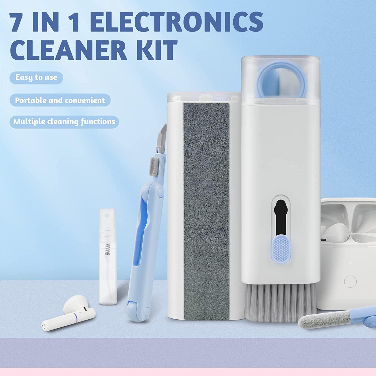  5-in-1 Electronic Cleaner kit- Portable Cleaning kit for  Airpods/Earbuds/Phone/Camera/Watch/Laptop,with Cleaning Pen and Spray  Bottle,Multifunctional Cleaning Tool : Electronics