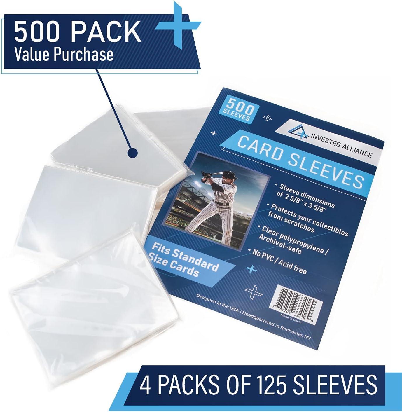 Ultra PRO 2.5 x 3.5 Soft Card Sleeves (500 Pack) – The Card Protectors
