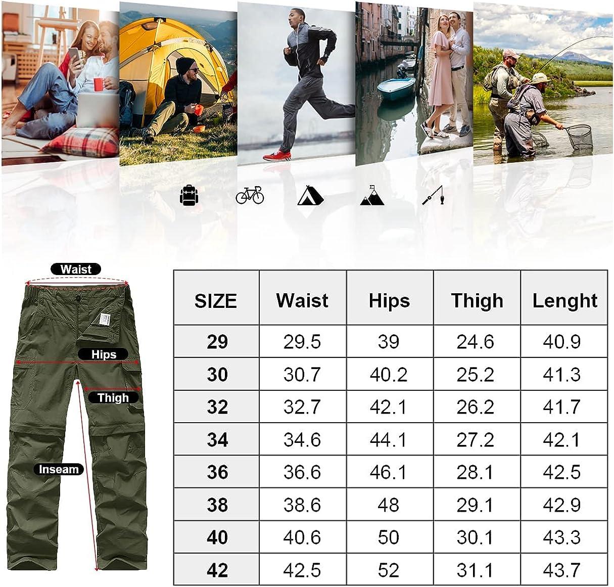Womens Cargo Pants With Pockets Outdoor Athletic Pants Camping Climbing  Golf Zipper Pockets Army Green Small 