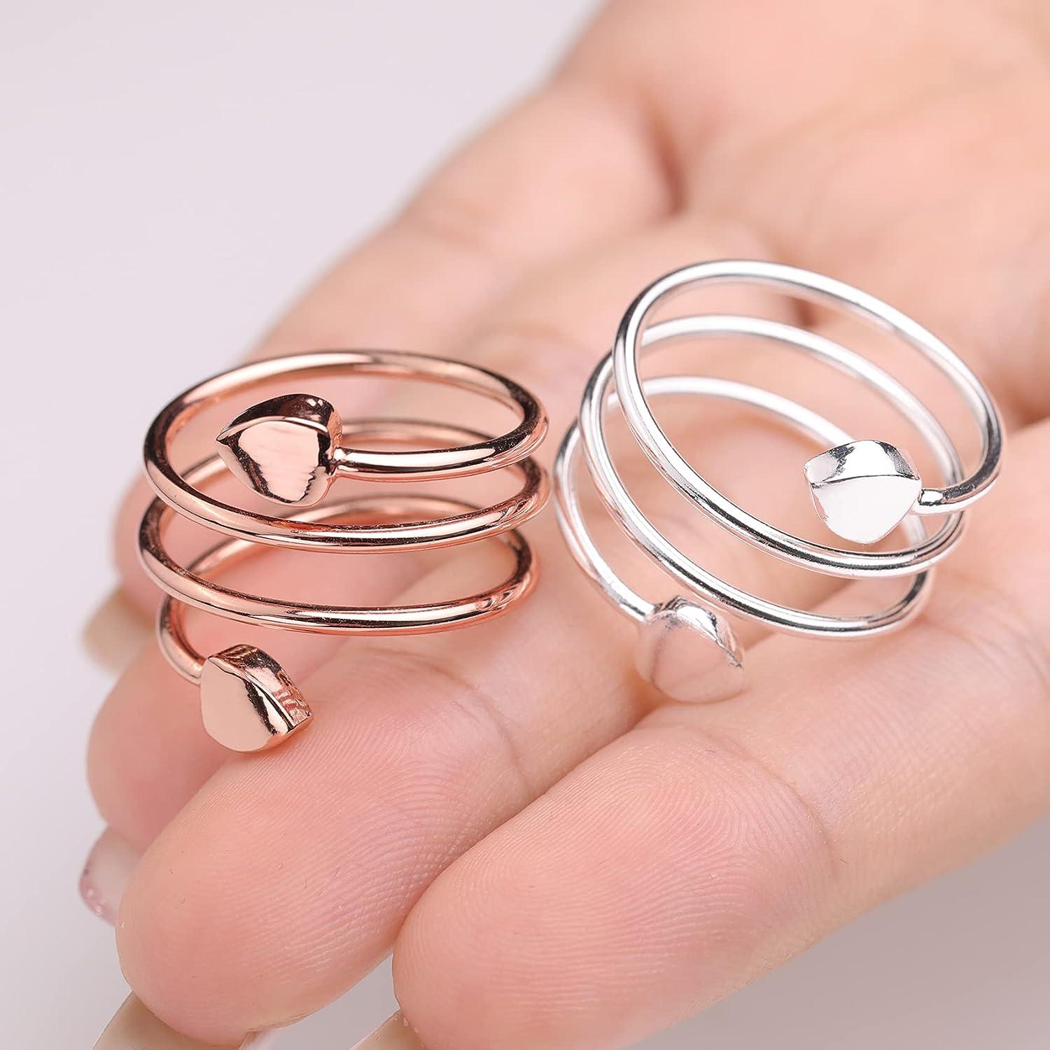 1pc Pure Copper Magnetic Ring For Women Copper Ring Ladies Fingers Thumb  Valentines Day Gift | High-quality & Affordable | Temu
